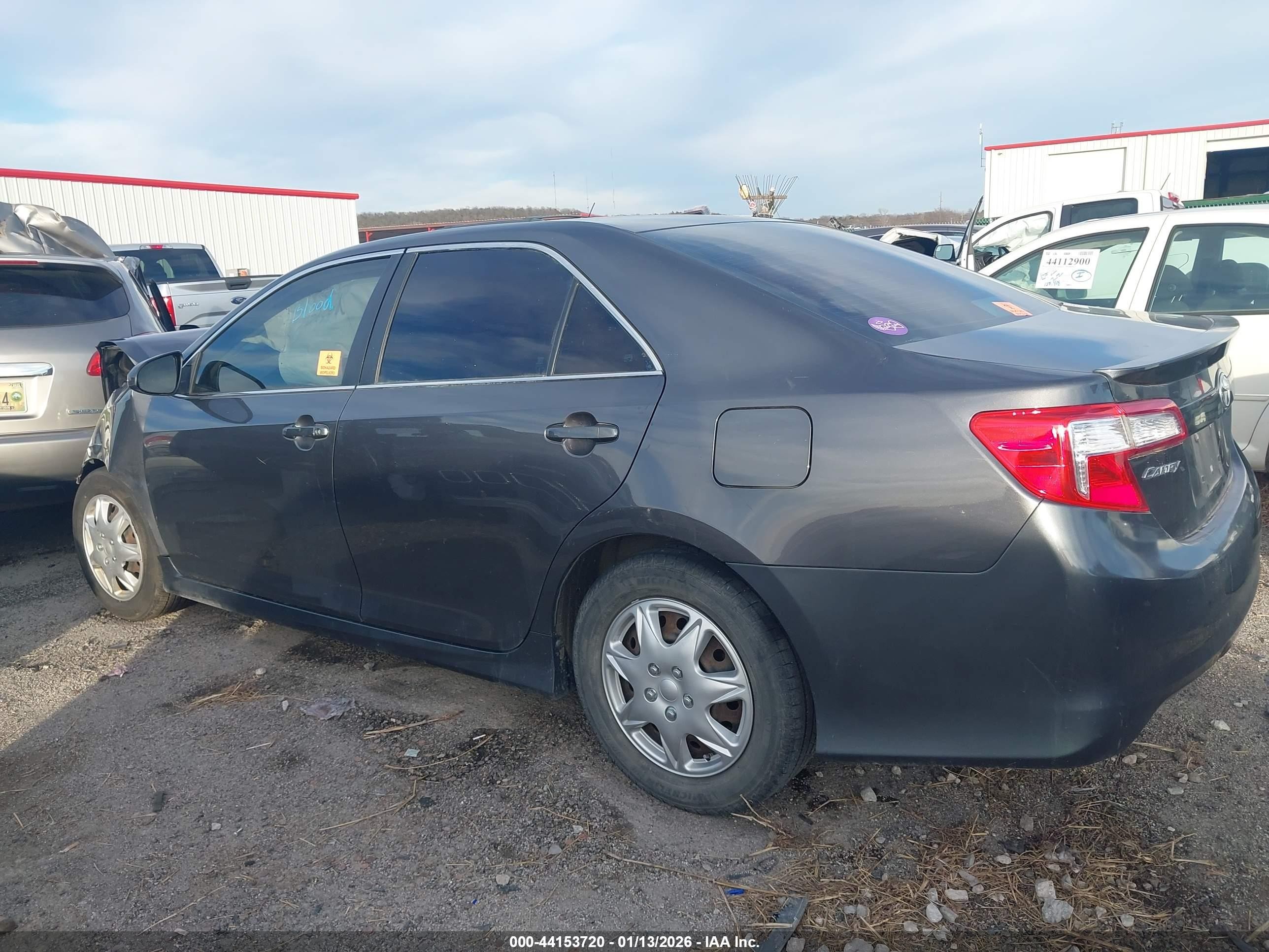 2014 Toyota Camry Se Gray vin: 4T1BF1FK5EU347910