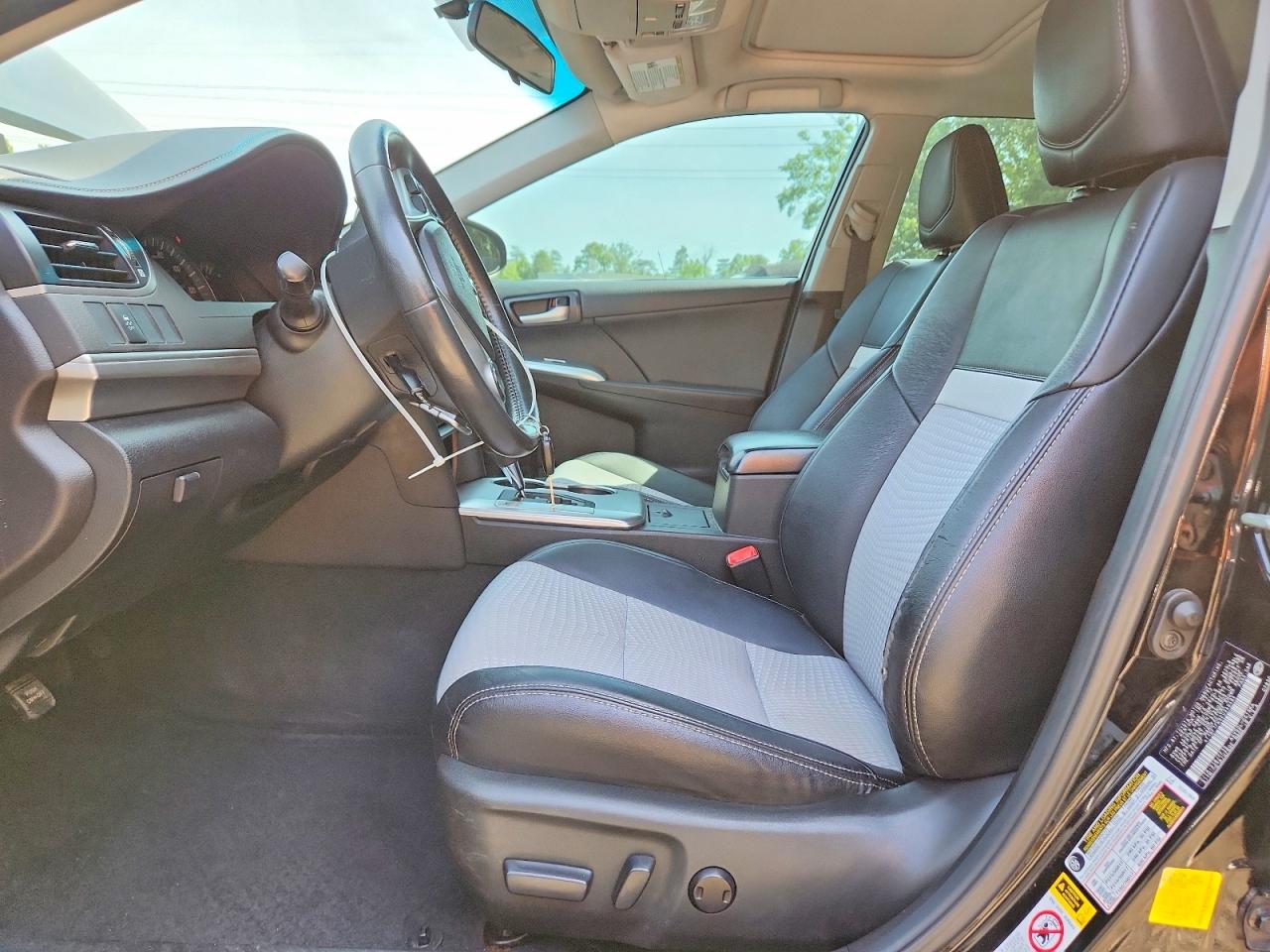 2014 Toyota Camry Se Black vin: 4T1BF1FK5EU349494