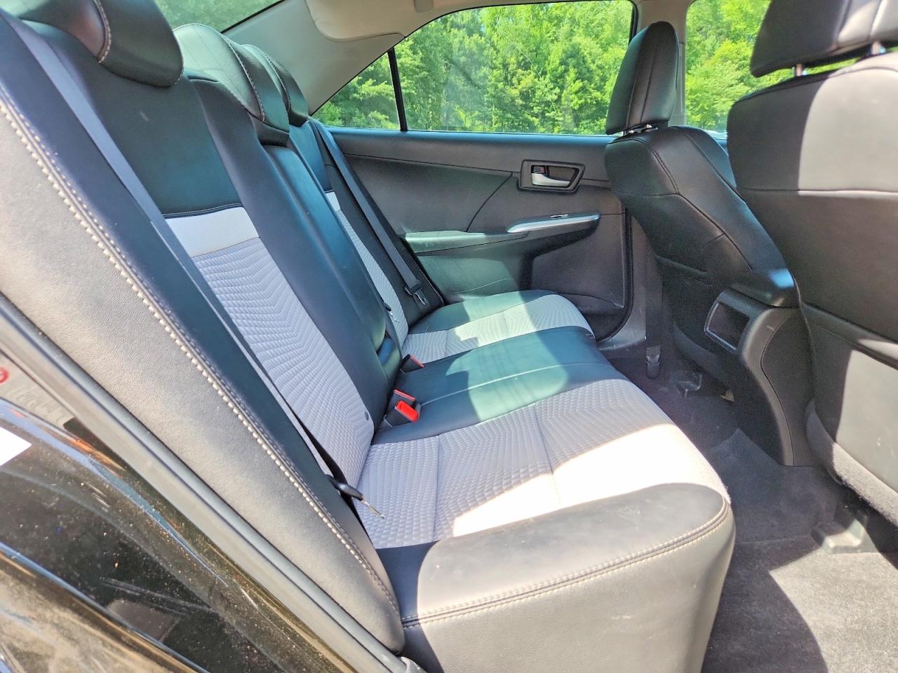 2014 Toyota Camry Se Black vin: 4T1BF1FK5EU349494