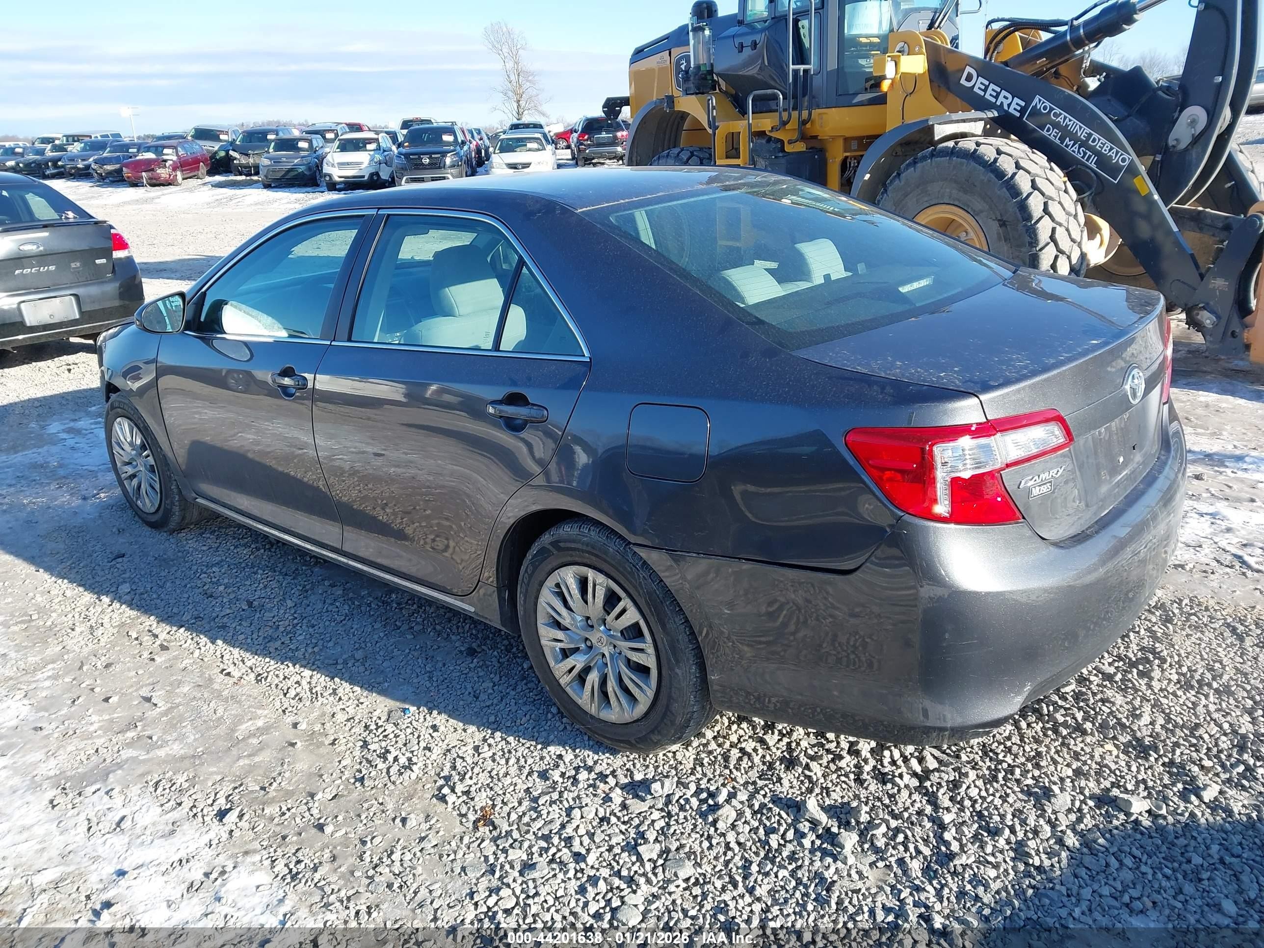 2014 Toyota Camry Le Black vin: 4T1BF1FK5EU354663