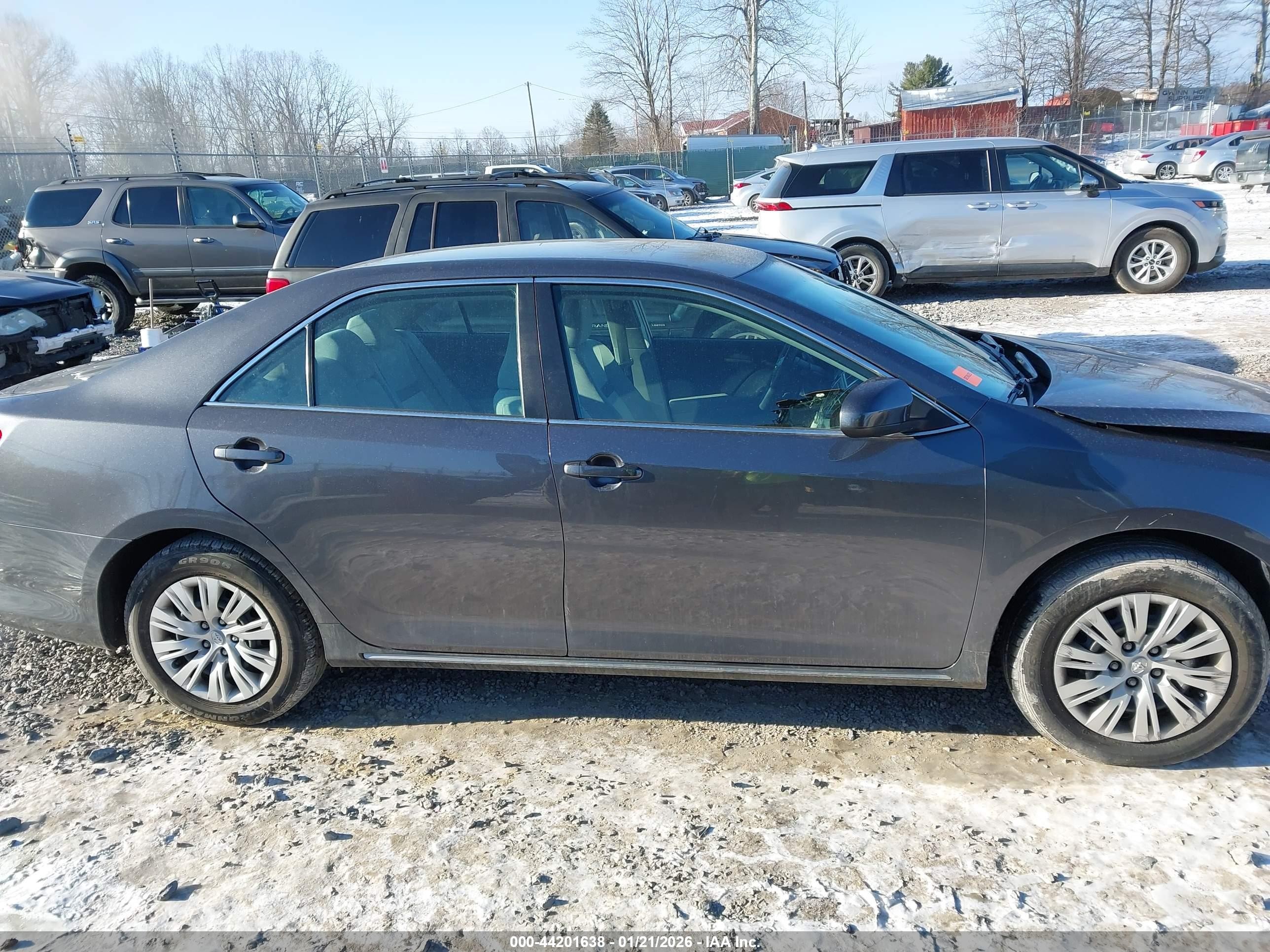 2014 Toyota Camry Le Black vin: 4T1BF1FK5EU354663