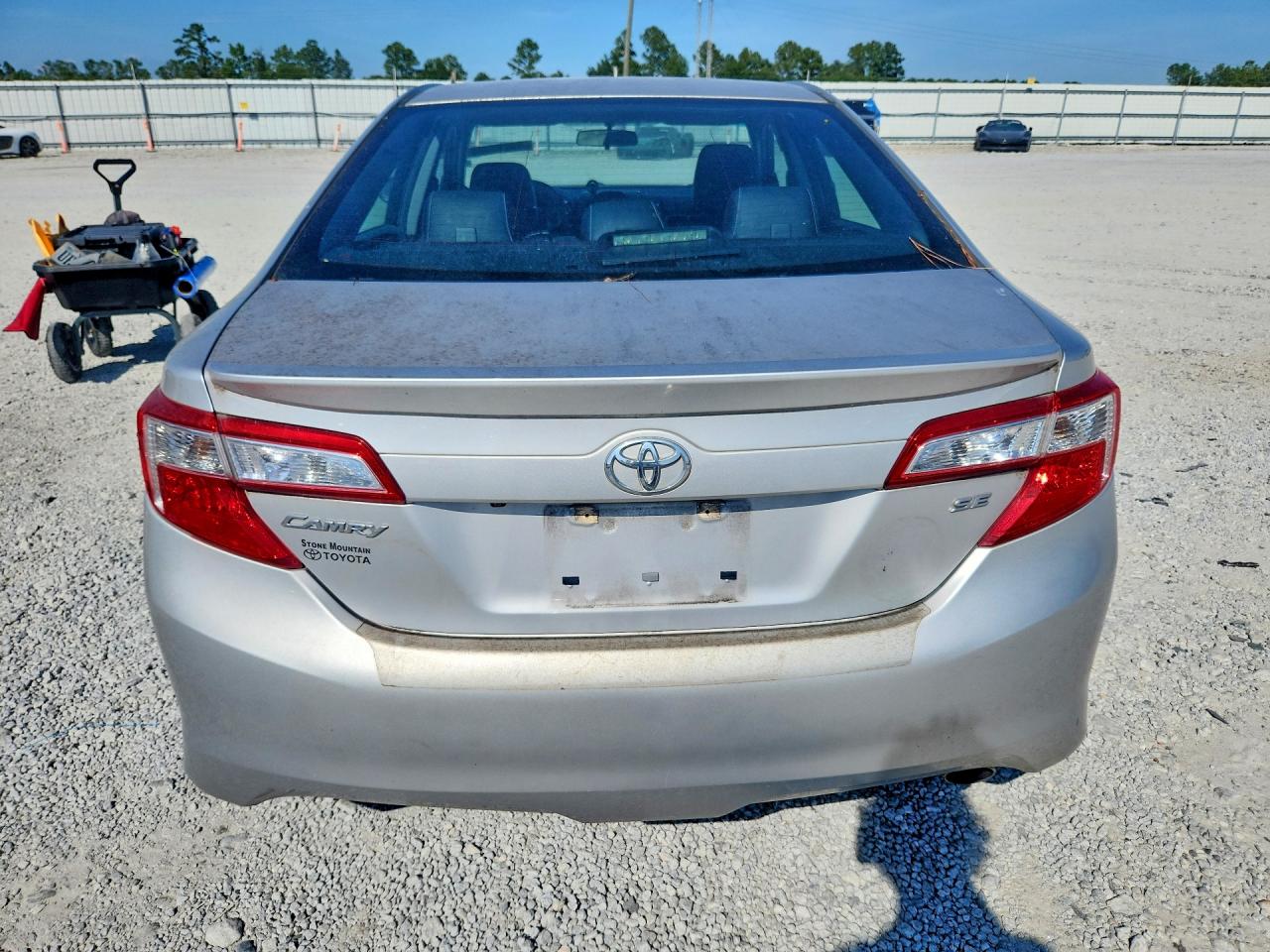 2014 Toyota Camry Se Silver vin: 4T1BF1FK5EU360107