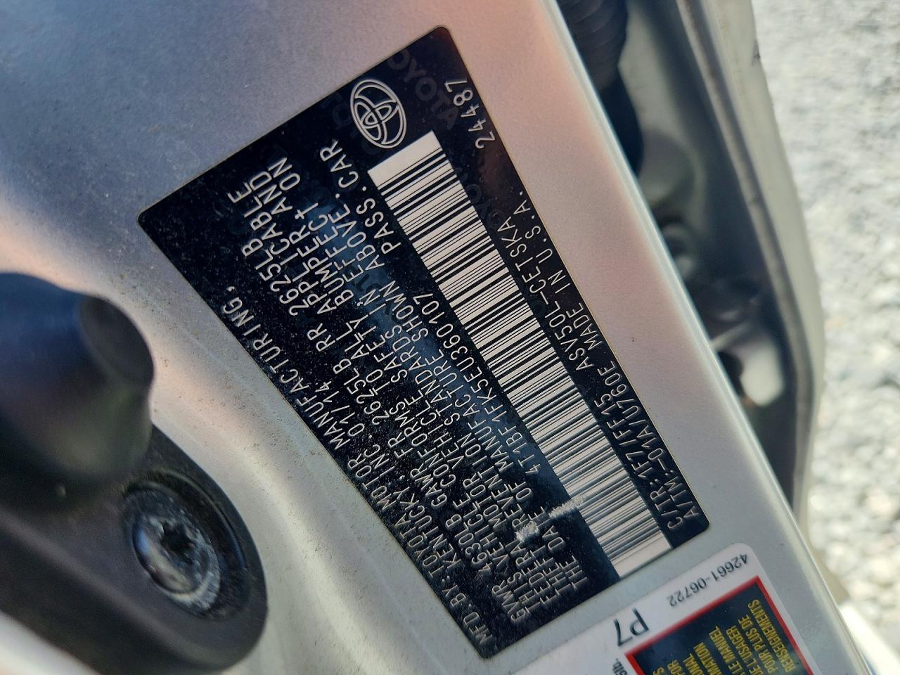 2014 Toyota Camry Se Silver vin: 4T1BF1FK5EU360107