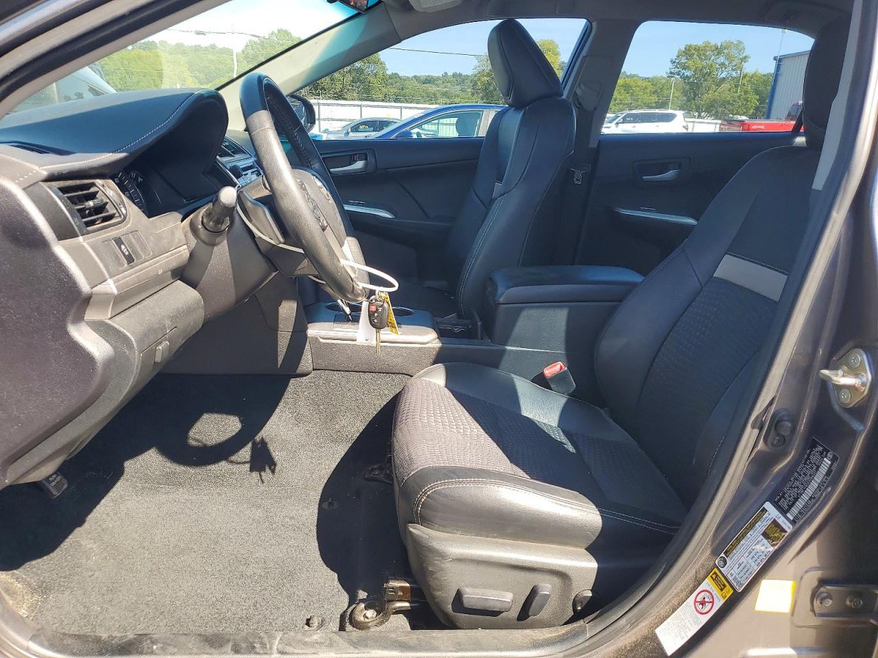 2014 Toyota Camry Se Gray vin: 4T1BF1FK5EU366327