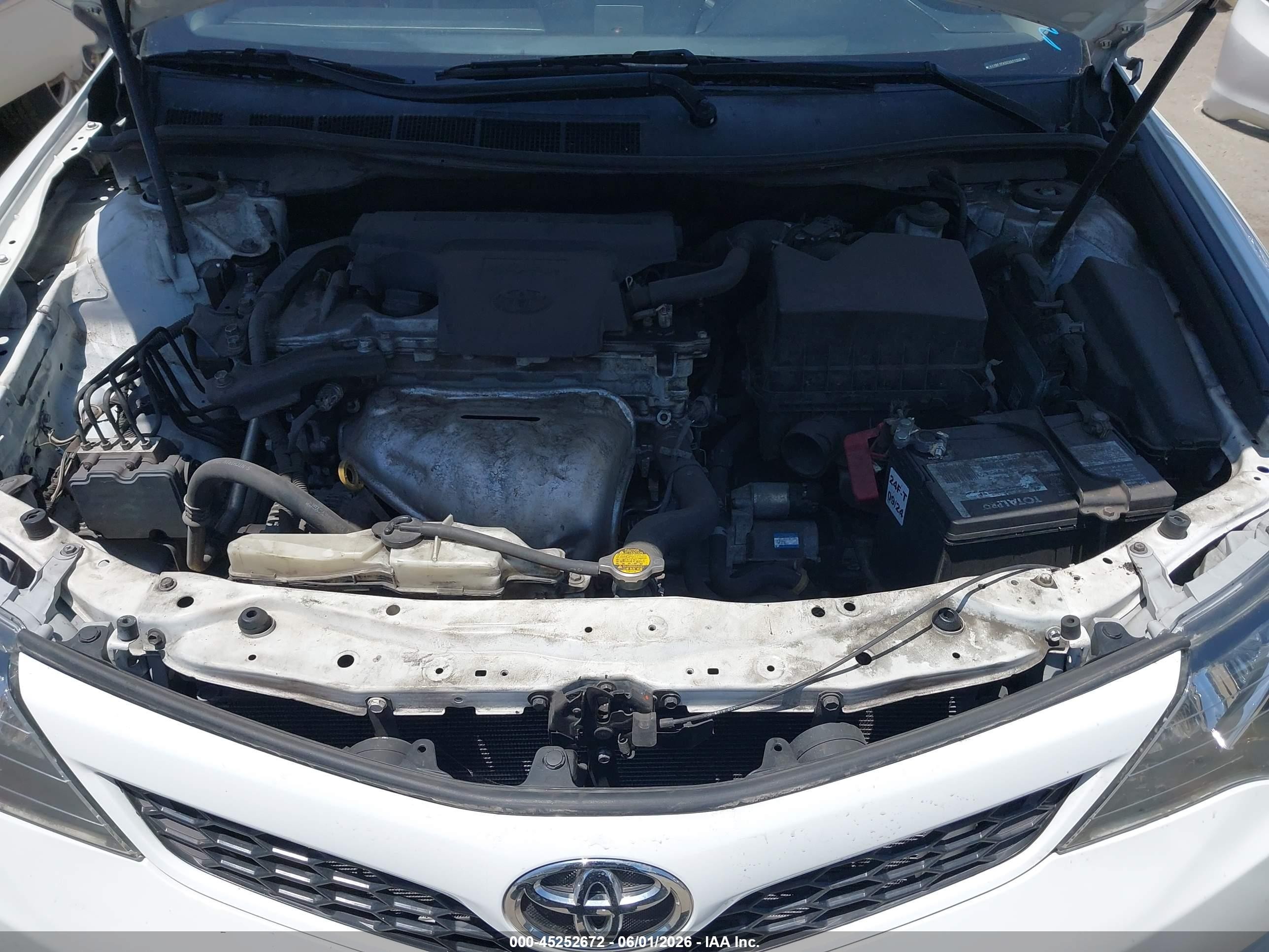 2014 Toyota Camry Se White vin: 4T1BF1FK5EU371205