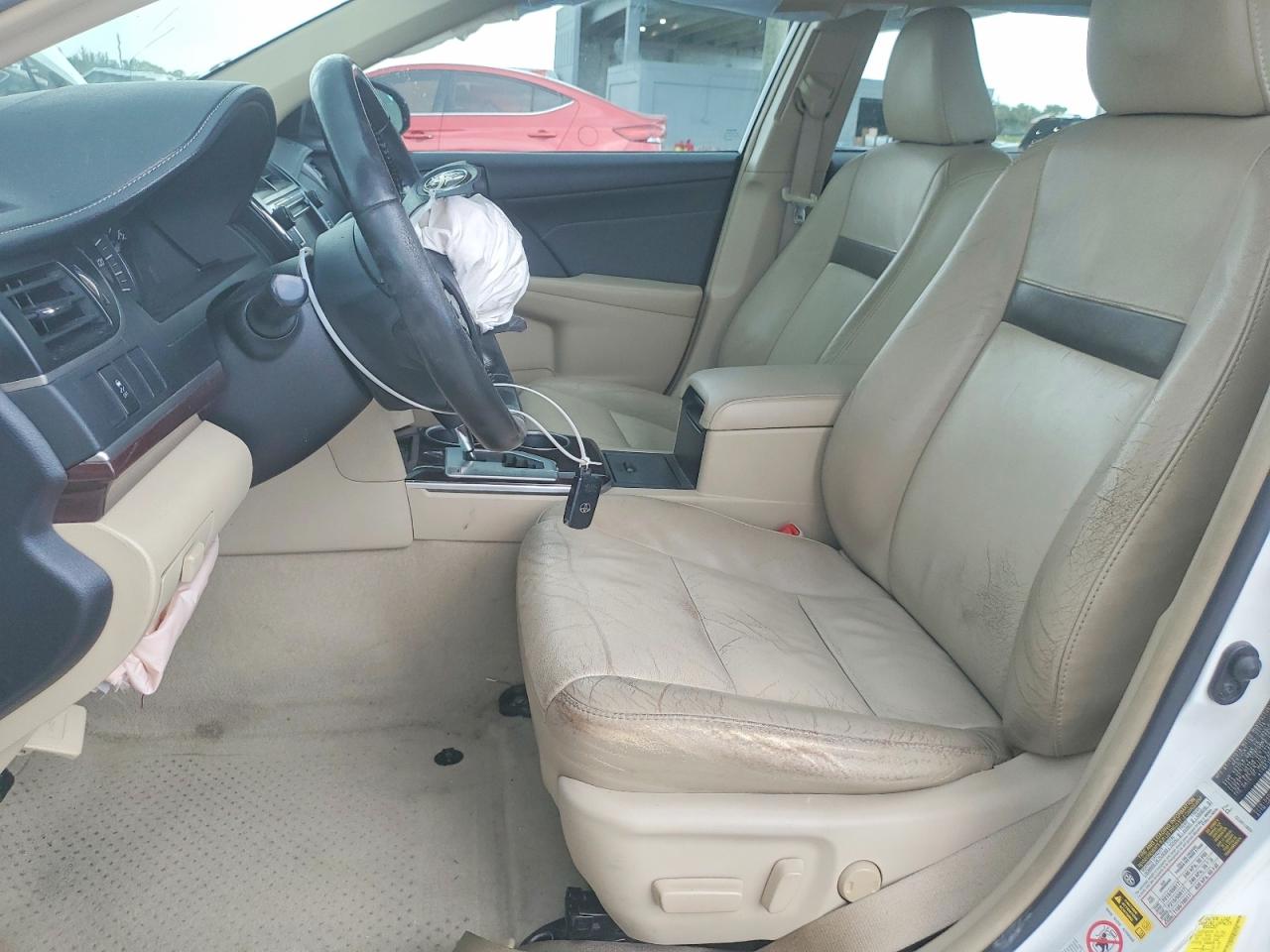 2014 Toyota Camry Xle White vin: 4T1BF1FK5EU371799