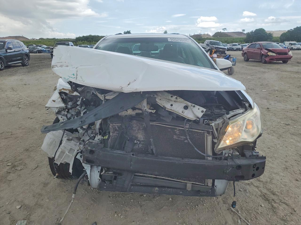 2014 Toyota Camry Xle White vin: 4T1BF1FK5EU371799