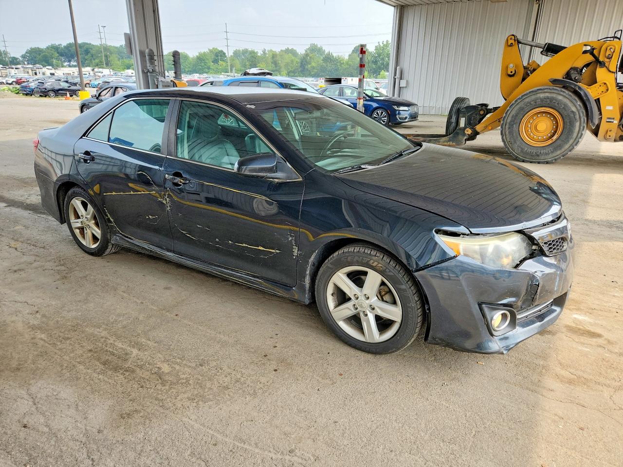 2014 Toyota Camry Se Black vin: 4T1BF1FK5EU383581