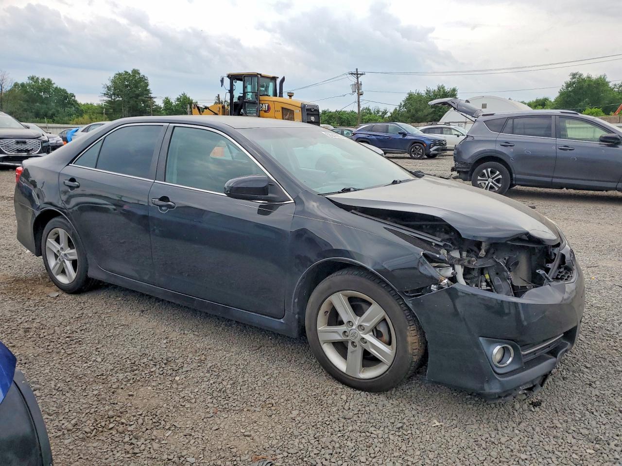 2014 Toyota Camry Se Black vin: 4T1BF1FK5EU385315