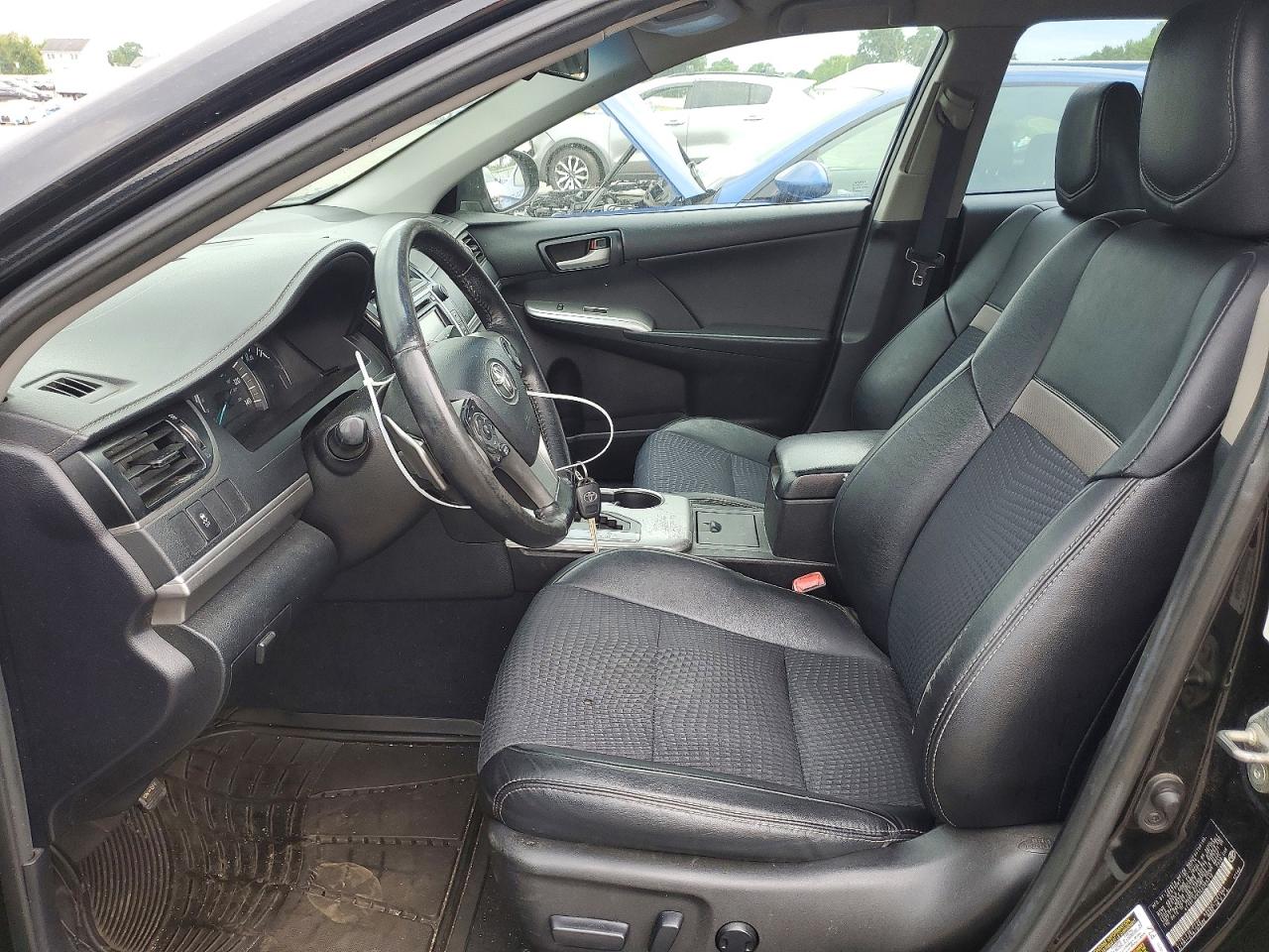 2014 Toyota Camry Se Black vin: 4T1BF1FK5EU385315
