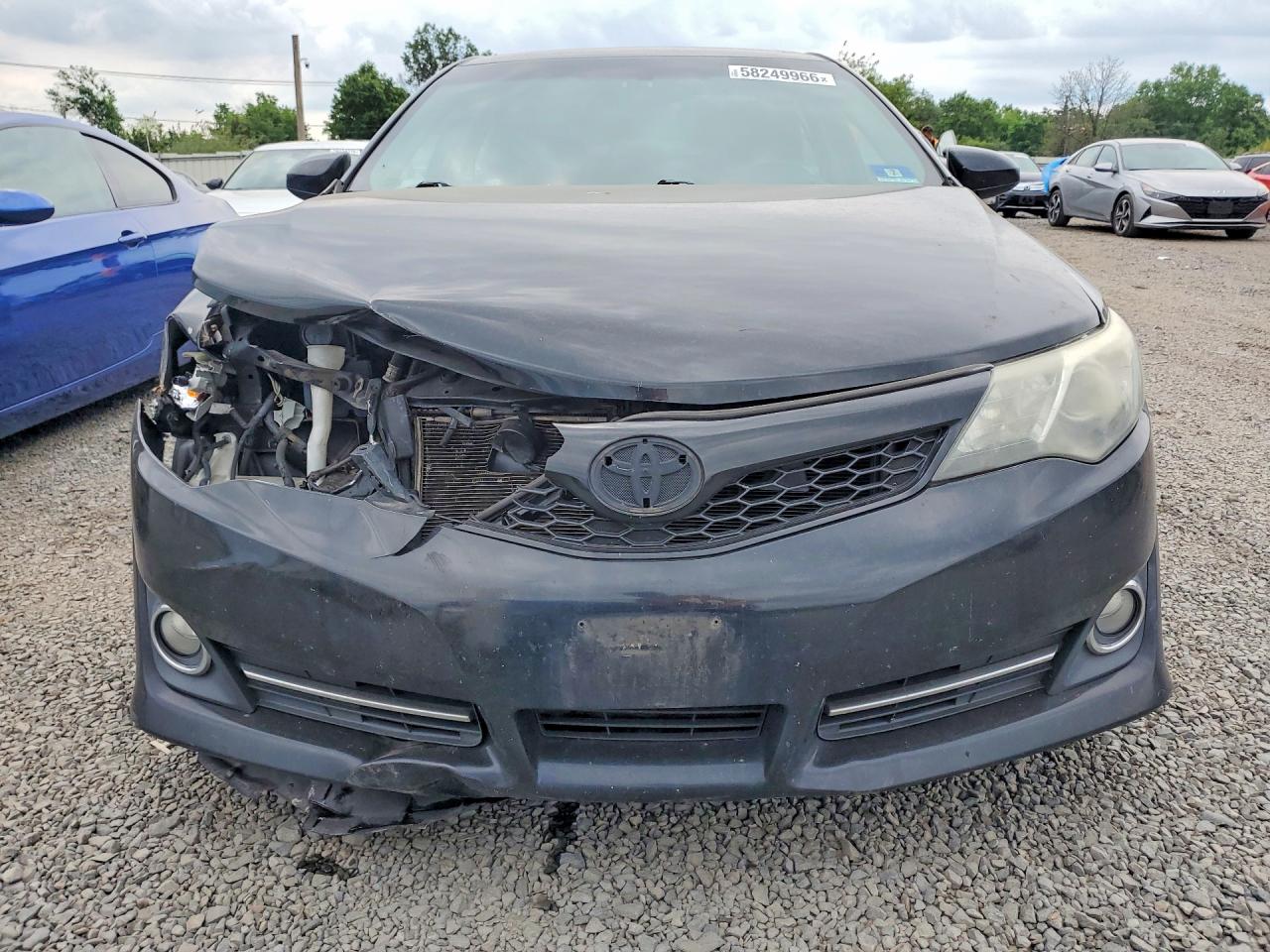 2014 Toyota Camry Se Black vin: 4T1BF1FK5EU385315