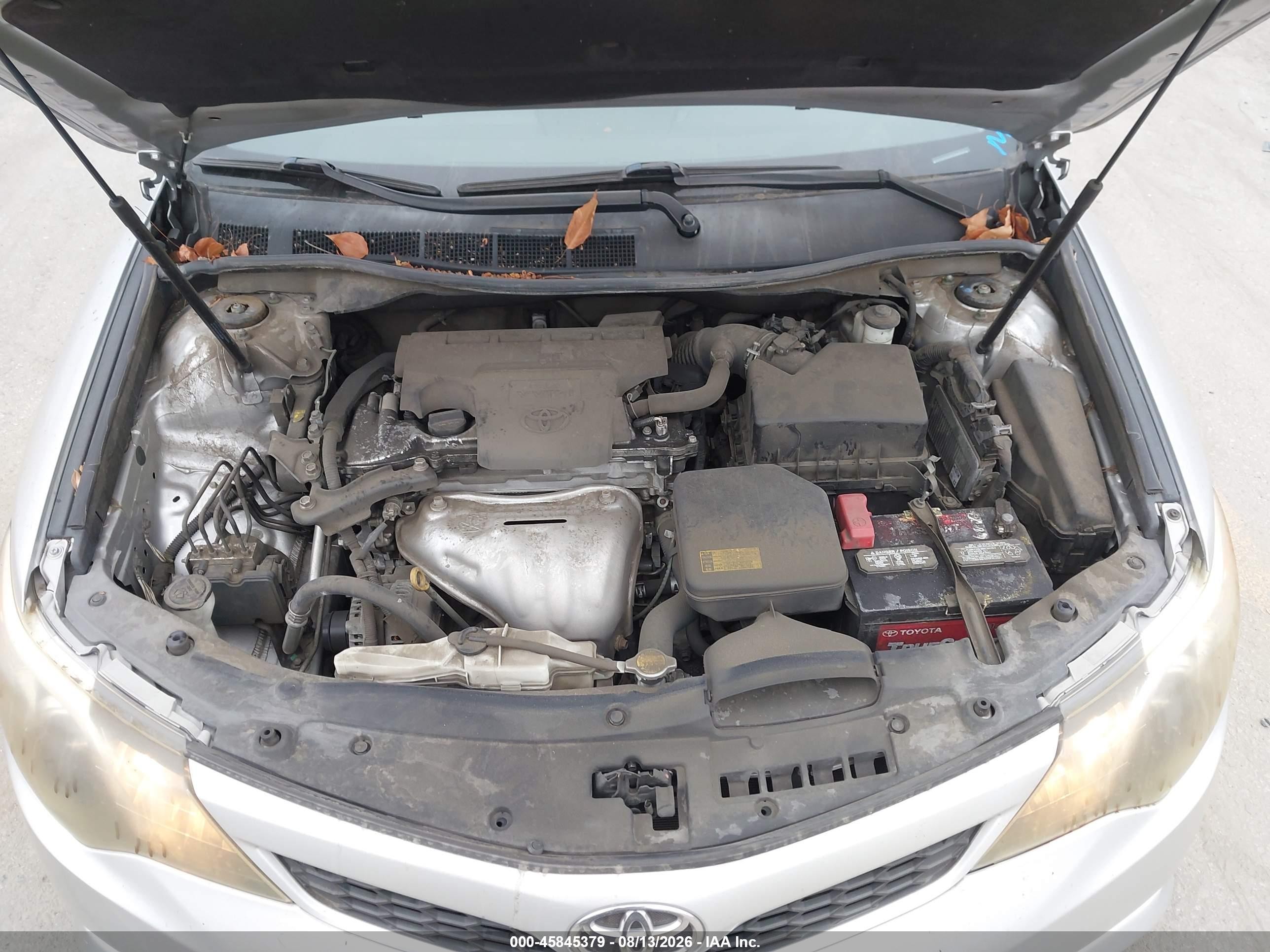 2014 Toyota Camry Se Silver vin: 4T1BF1FK5EU394547