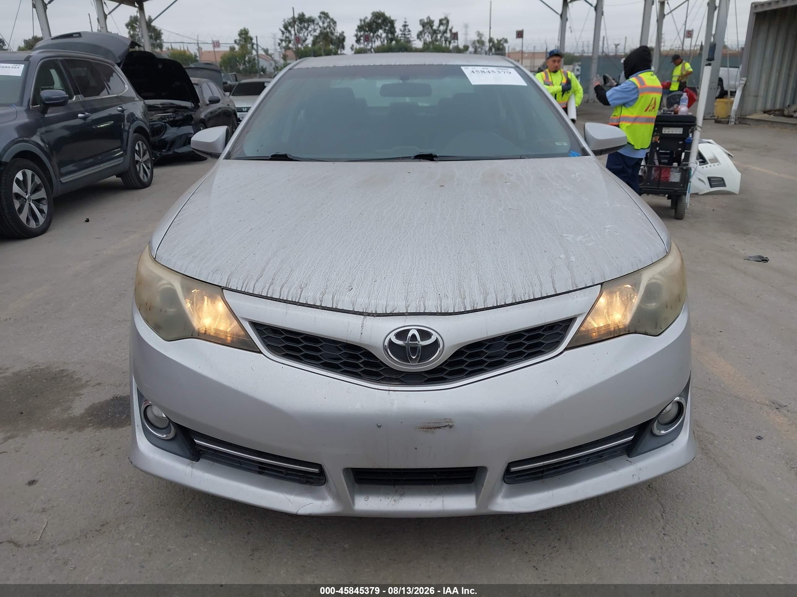 2014 Toyota Camry Se Silver vin: 4T1BF1FK5EU394547