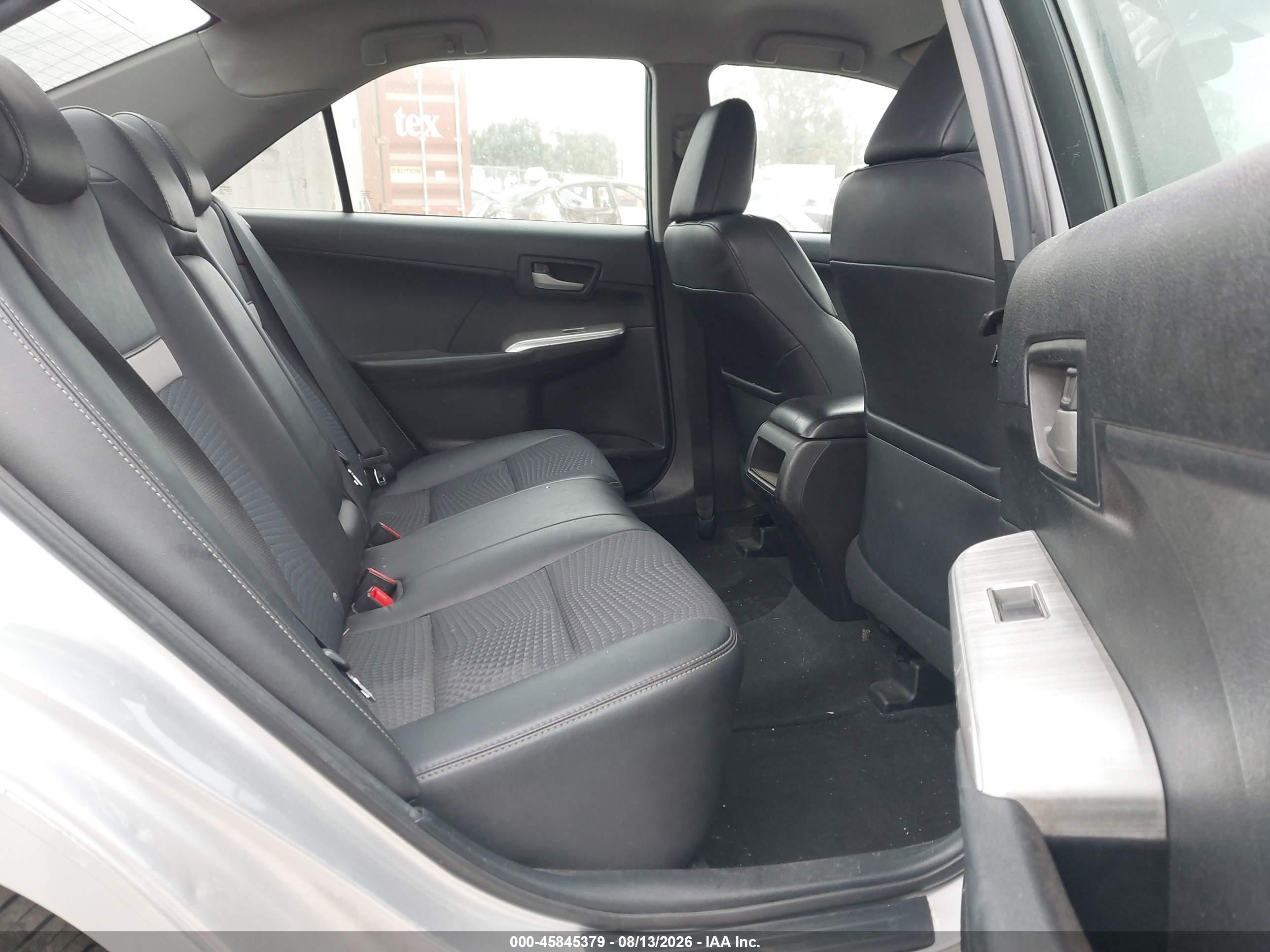 2014 Toyota Camry Se Silver vin: 4T1BF1FK5EU394547
