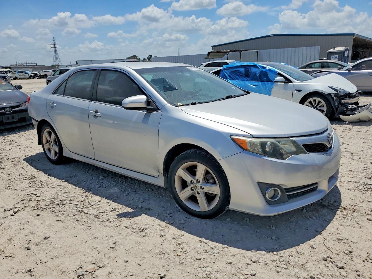 2014 Toyota Camry Se Silver vin: 4T1BF1FK5EU396542