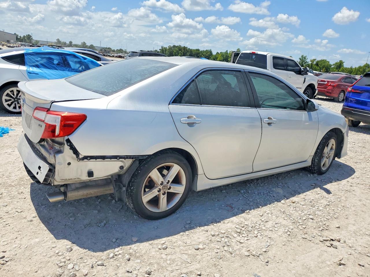 2014 Toyota Camry Se Silver vin: 4T1BF1FK5EU396542