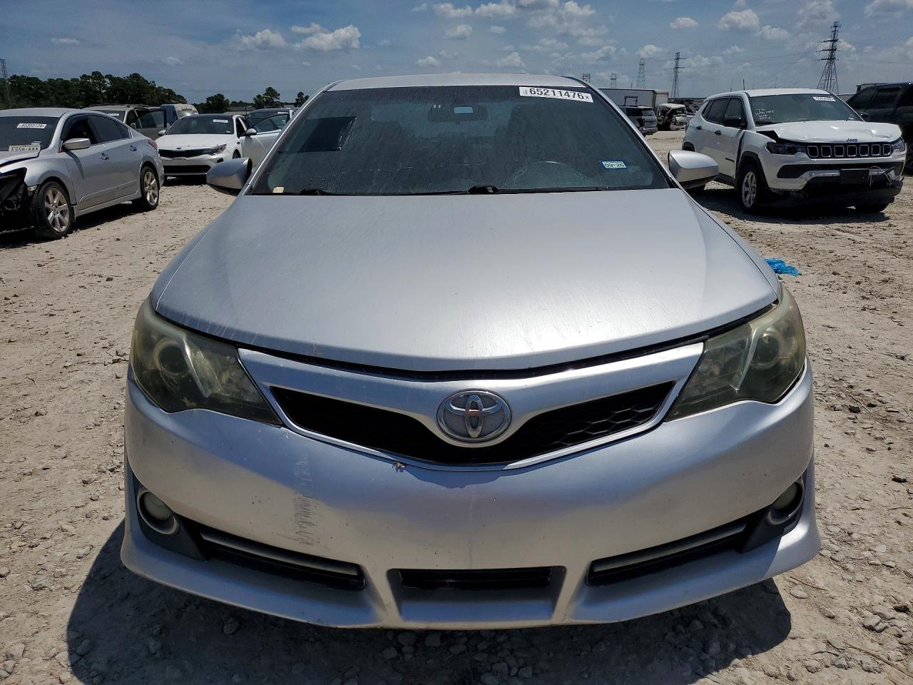 2014 Toyota Camry Se Silver vin: 4T1BF1FK5EU396542