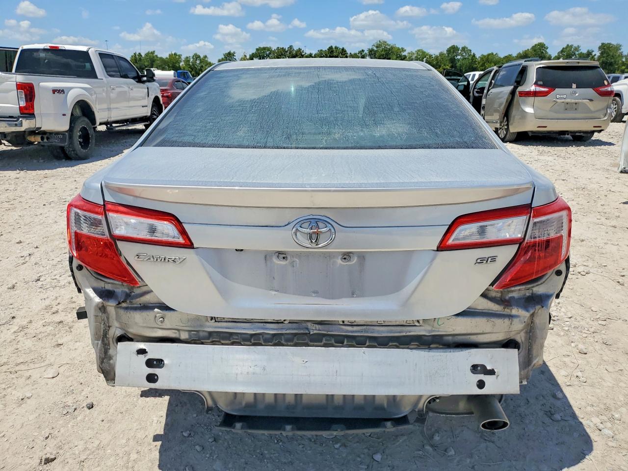 2014 Toyota Camry Se Silver vin: 4T1BF1FK5EU396542