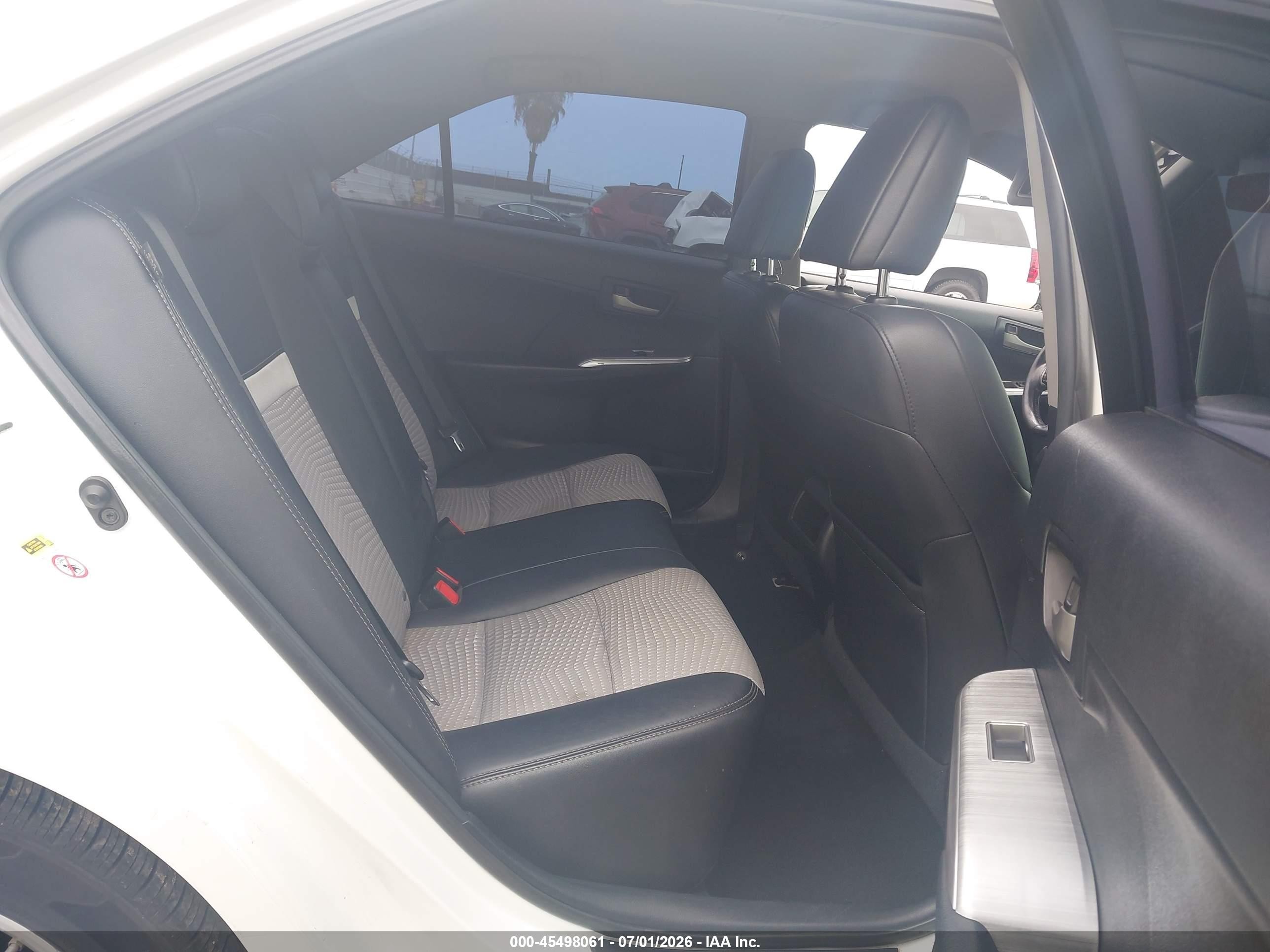 2014 Toyota Camry Se Белый vin: 4T1BF1FK5EU399165