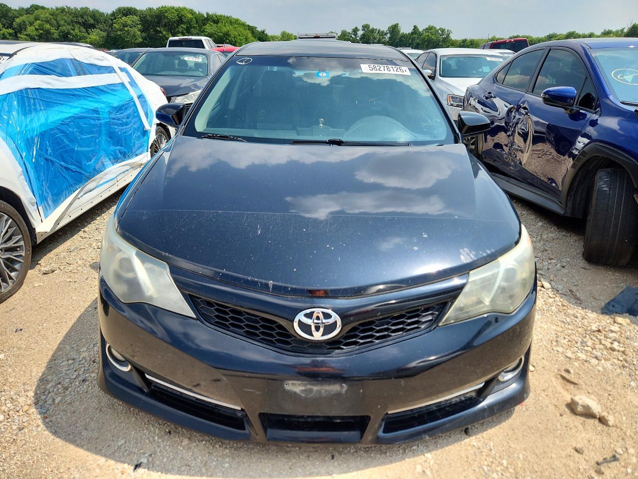 2014 Toyota Camry Se Black vin: 4T1BF1FK5EU399473