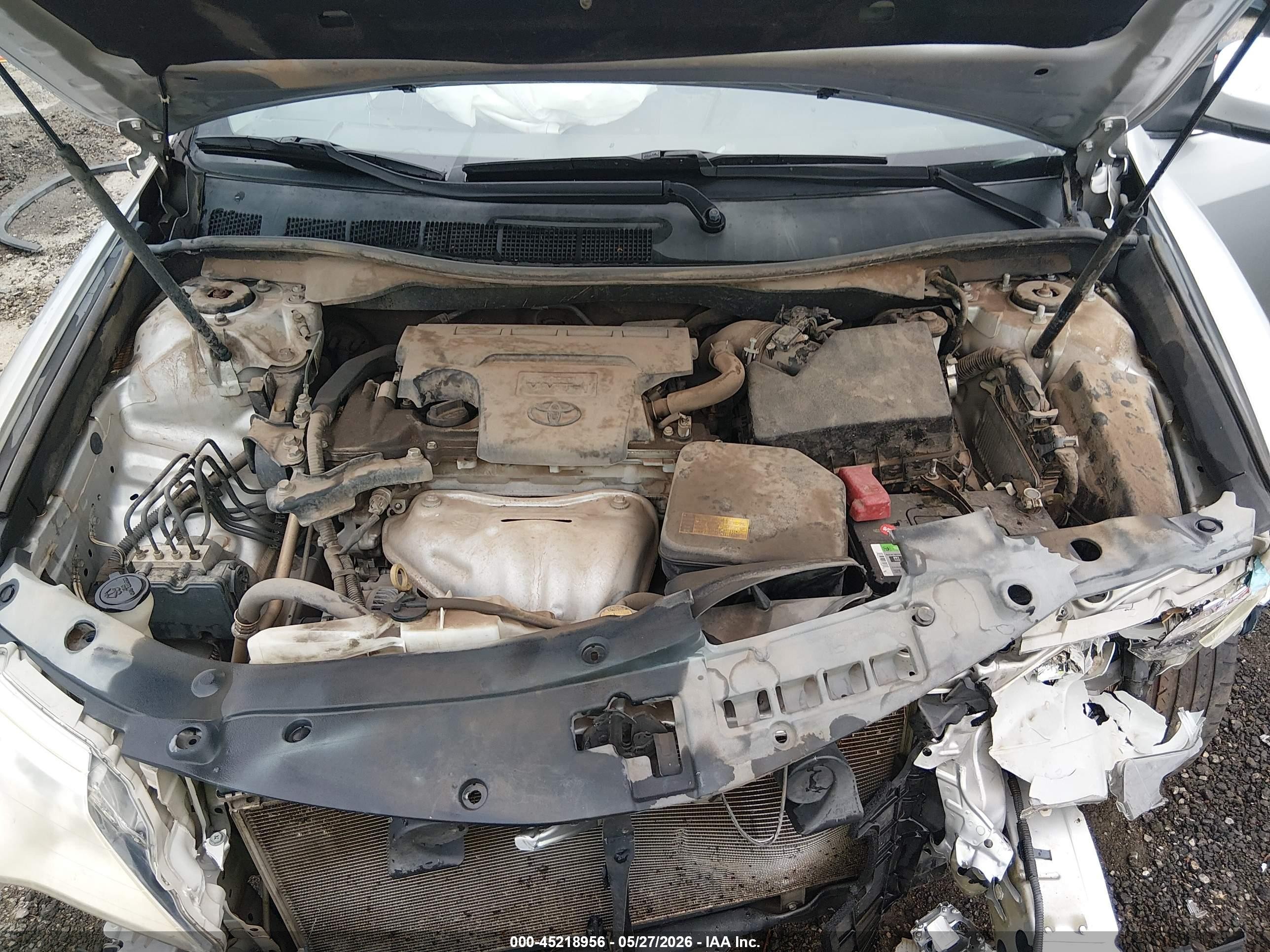 2014 Toyota Camry Le Silver vin: 4T1BF1FK5EU404087