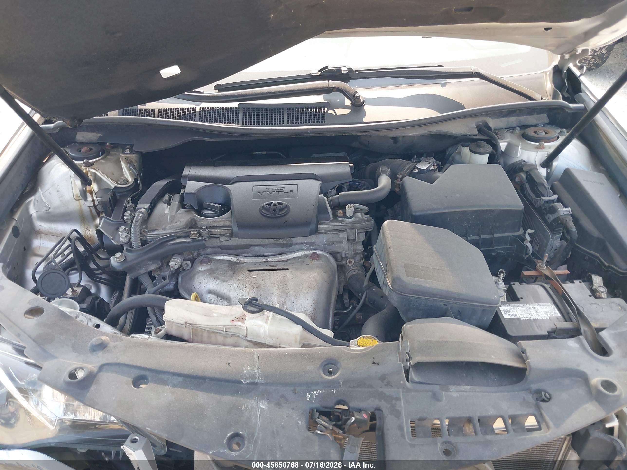 2014 Toyota Camry Se Silver vin: 4T1BF1FK5EU407653