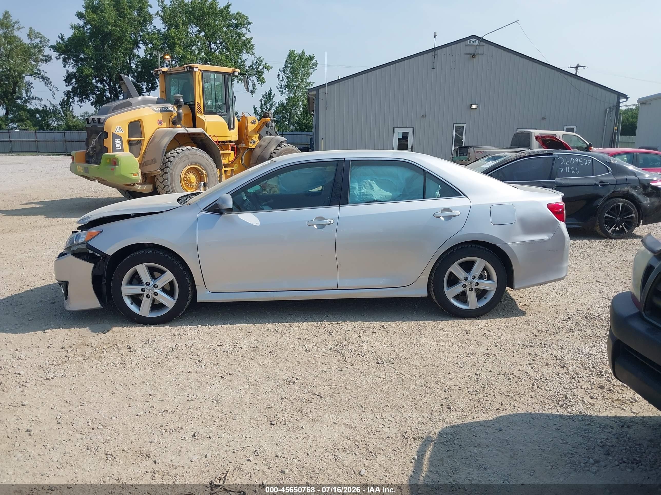 2014 Toyota Camry Se Silver vin: 4T1BF1FK5EU407653