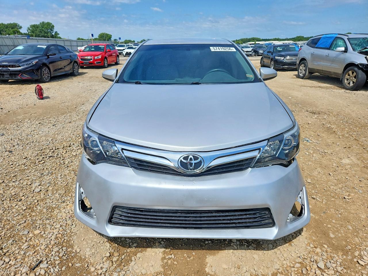 2014 Toyota Camry Le Silver vin: 4T1BF1FK5EU417728