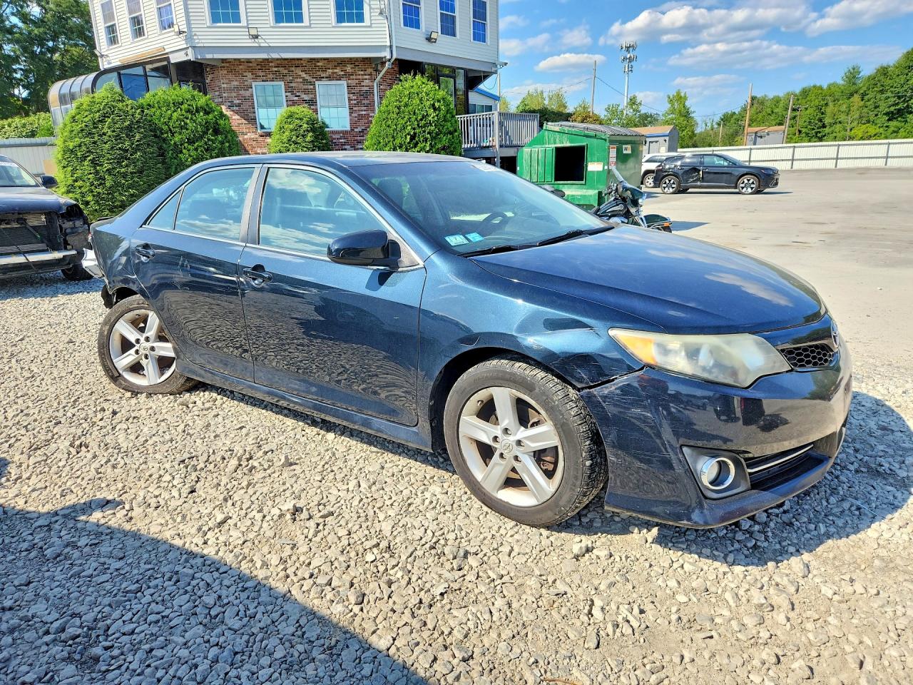 2014 Toyota Camry Se Blue vin: 4T1BF1FK5EU418958