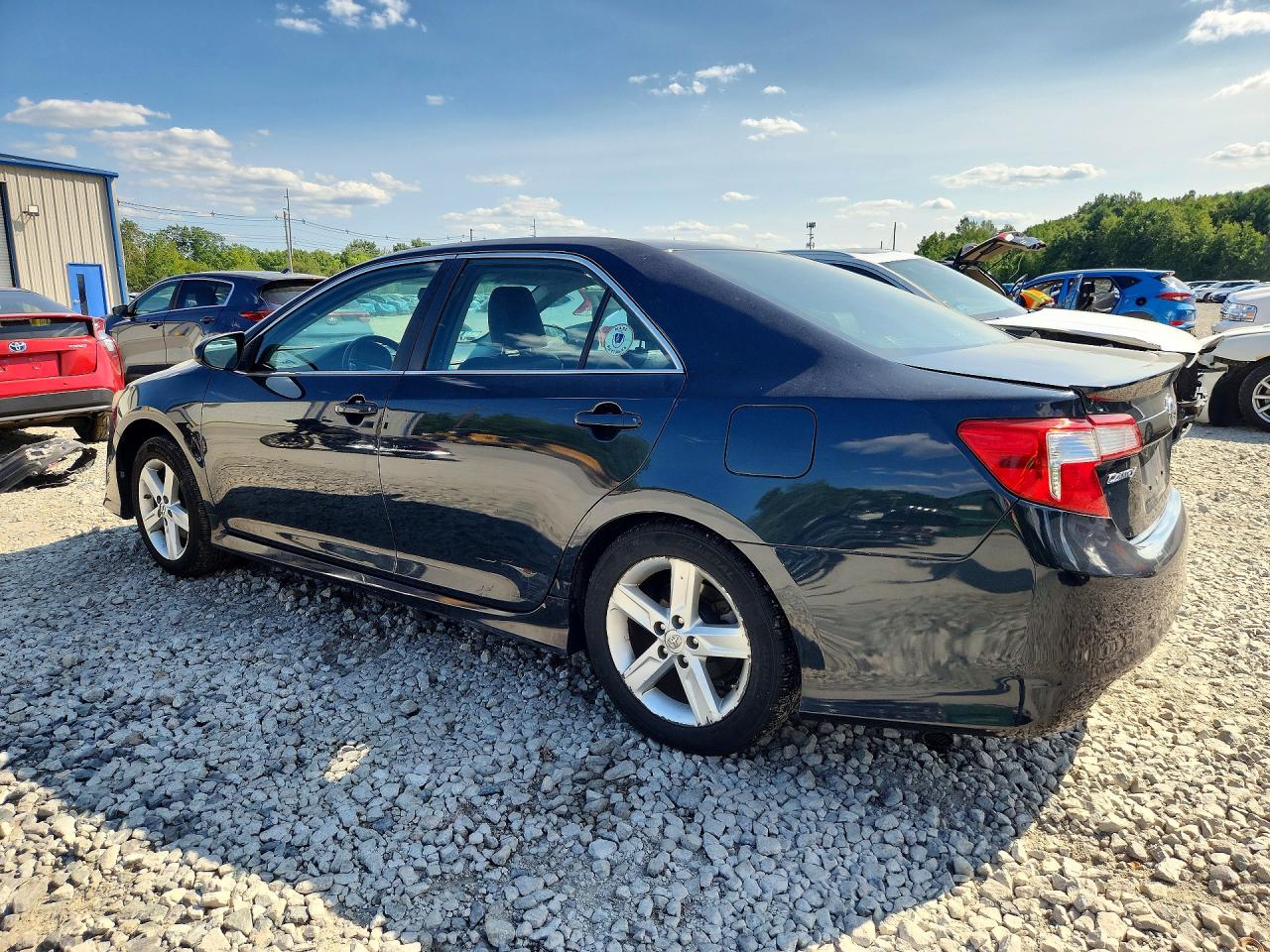 2014 Toyota Camry Se Blue vin: 4T1BF1FK5EU418958