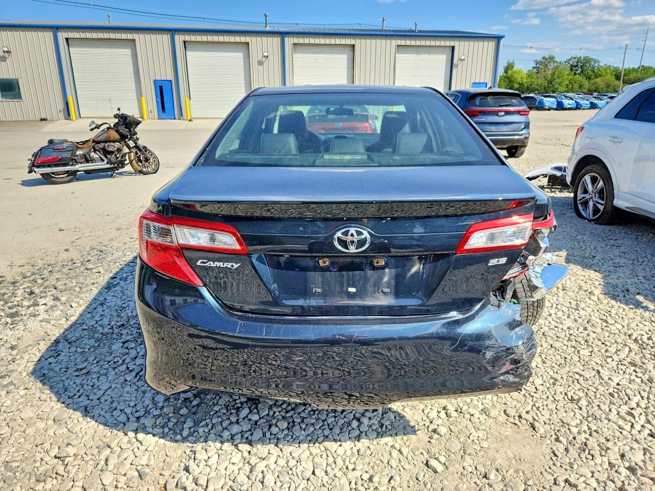 2014 Toyota Camry Se Blue vin: 4T1BF1FK5EU418958