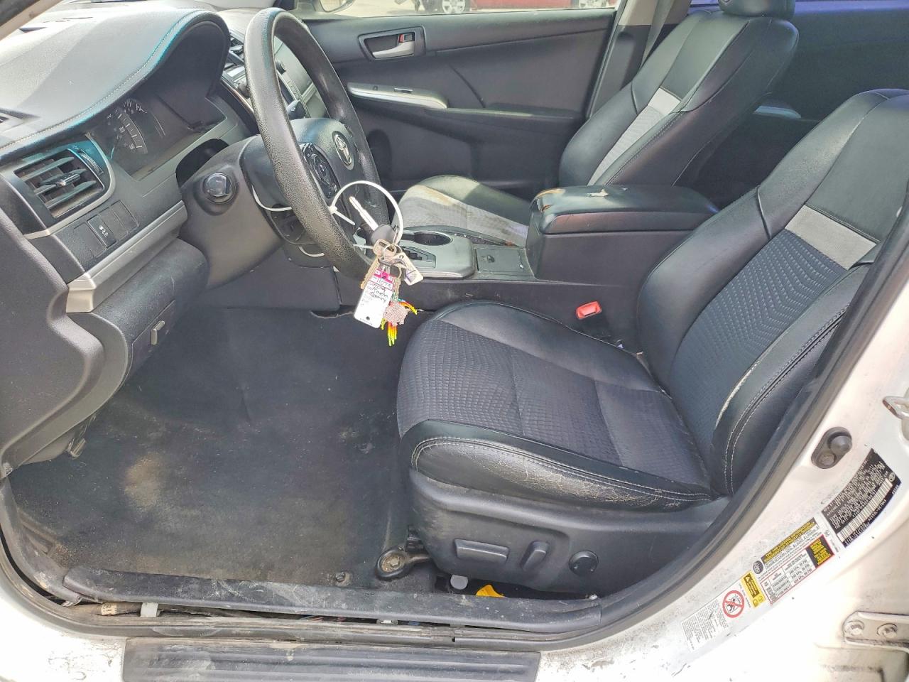 2014 Toyota Camry Se White vin: 4T1BF1FK5EU442578