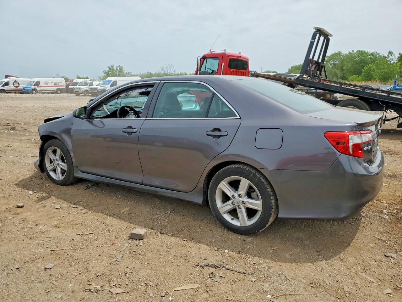 2014 Toyota Camry Se Серый vin: 4T1BF1FK5EU446419