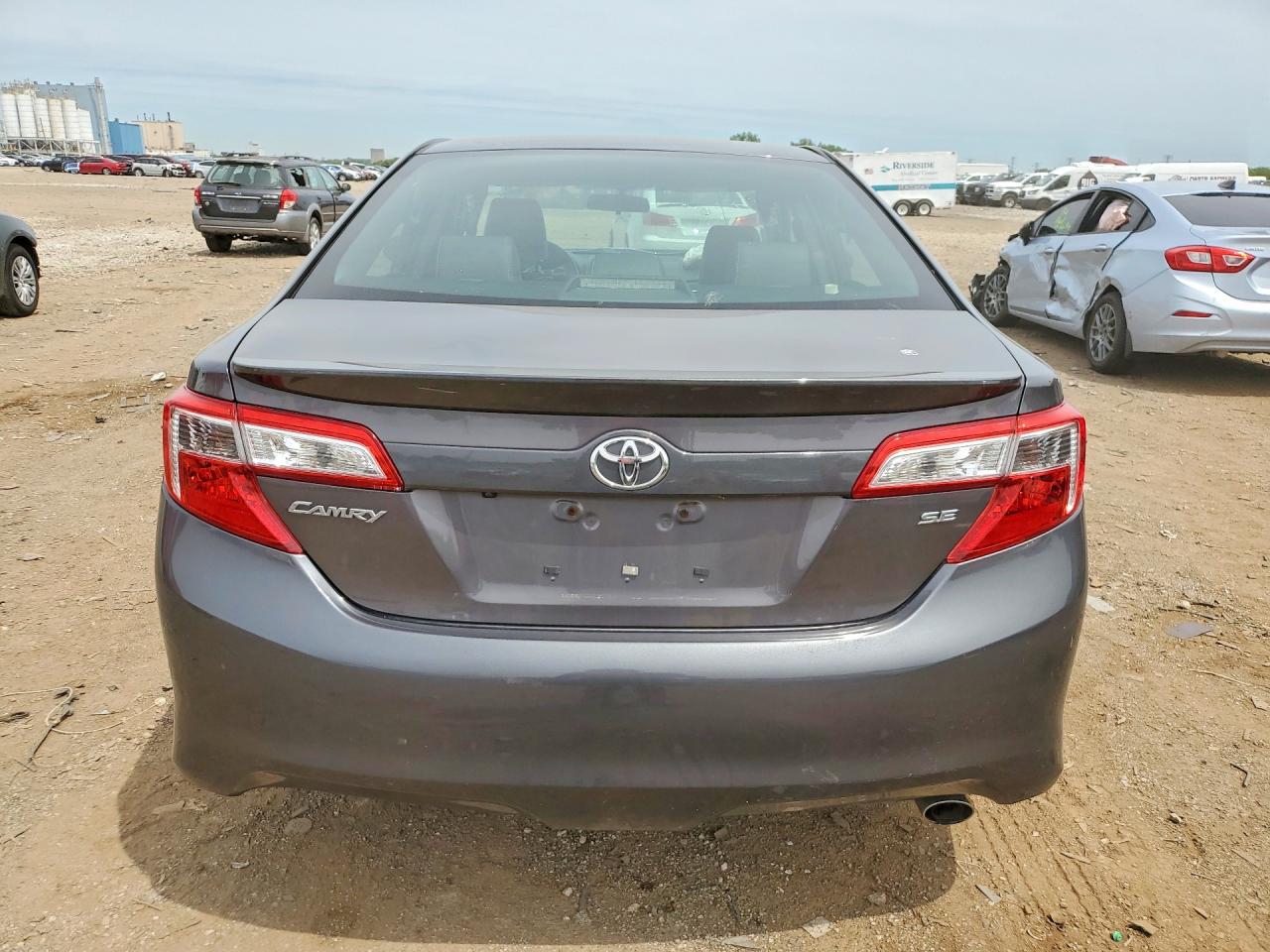 2014 Toyota Camry Se Серый vin: 4T1BF1FK5EU446419