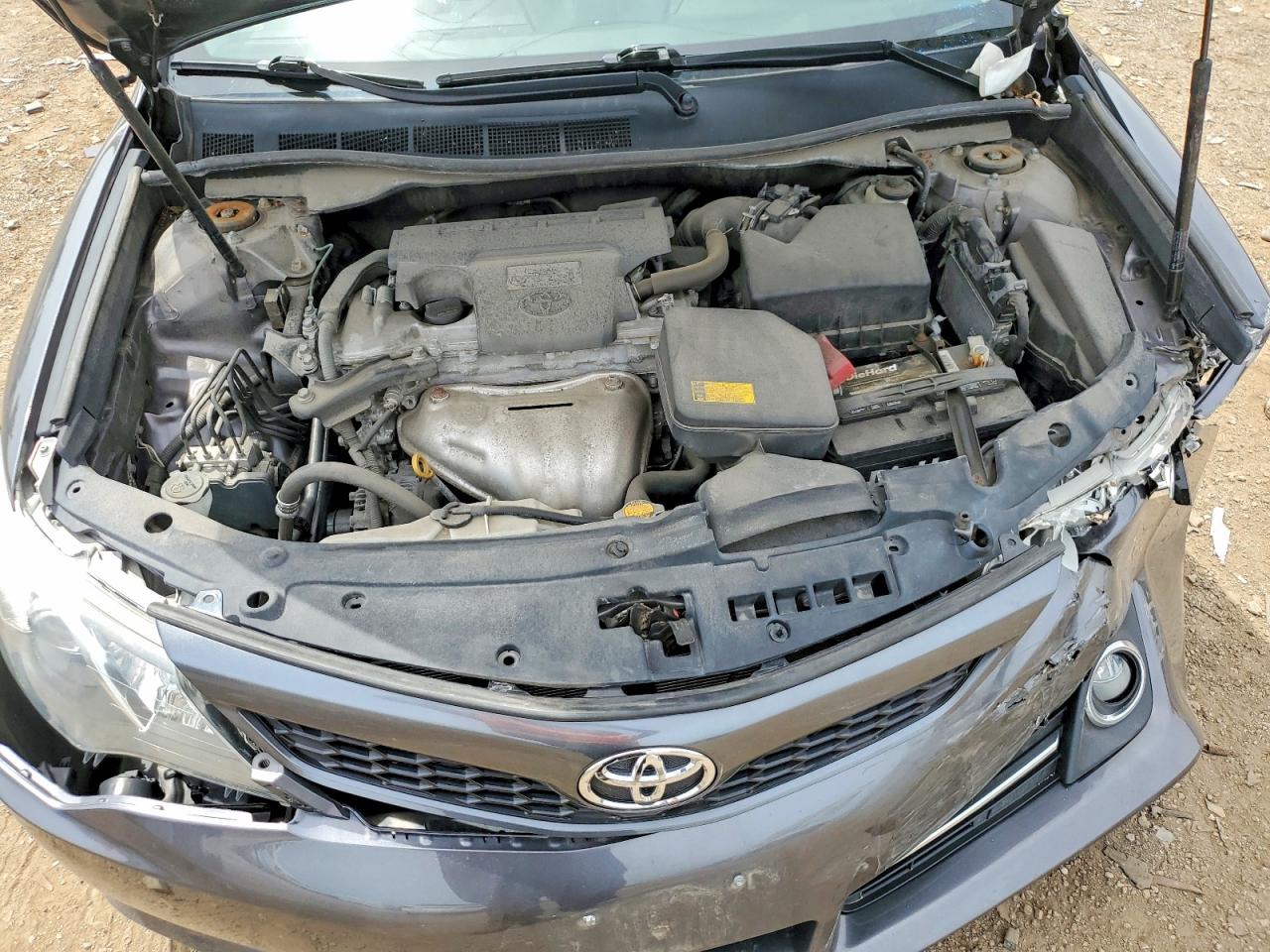 2014 Toyota Camry Se Серый vin: 4T1BF1FK5EU446419