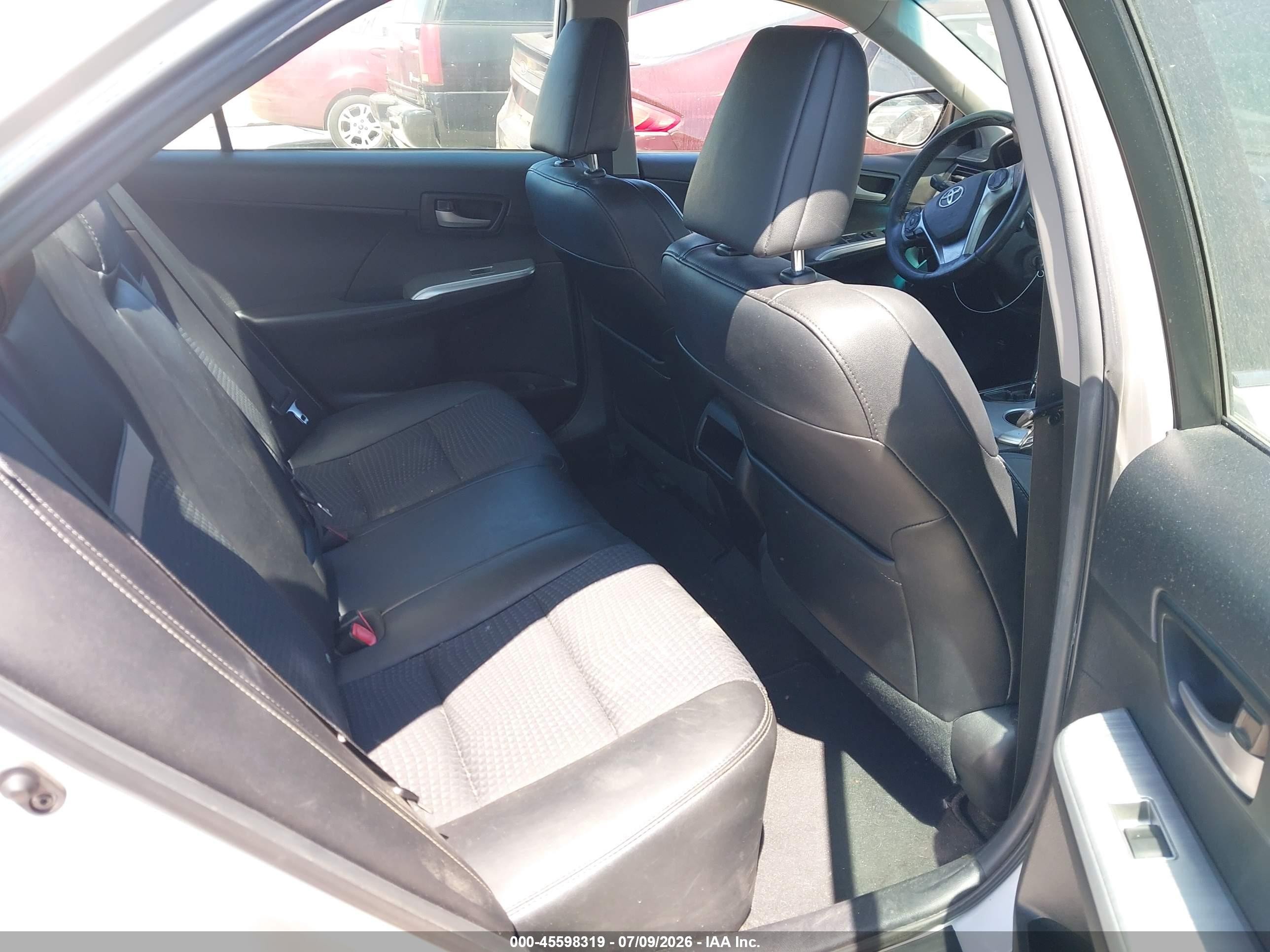 2014 Toyota Camry Se Silver vin: 4T1BF1FK5EU446517
