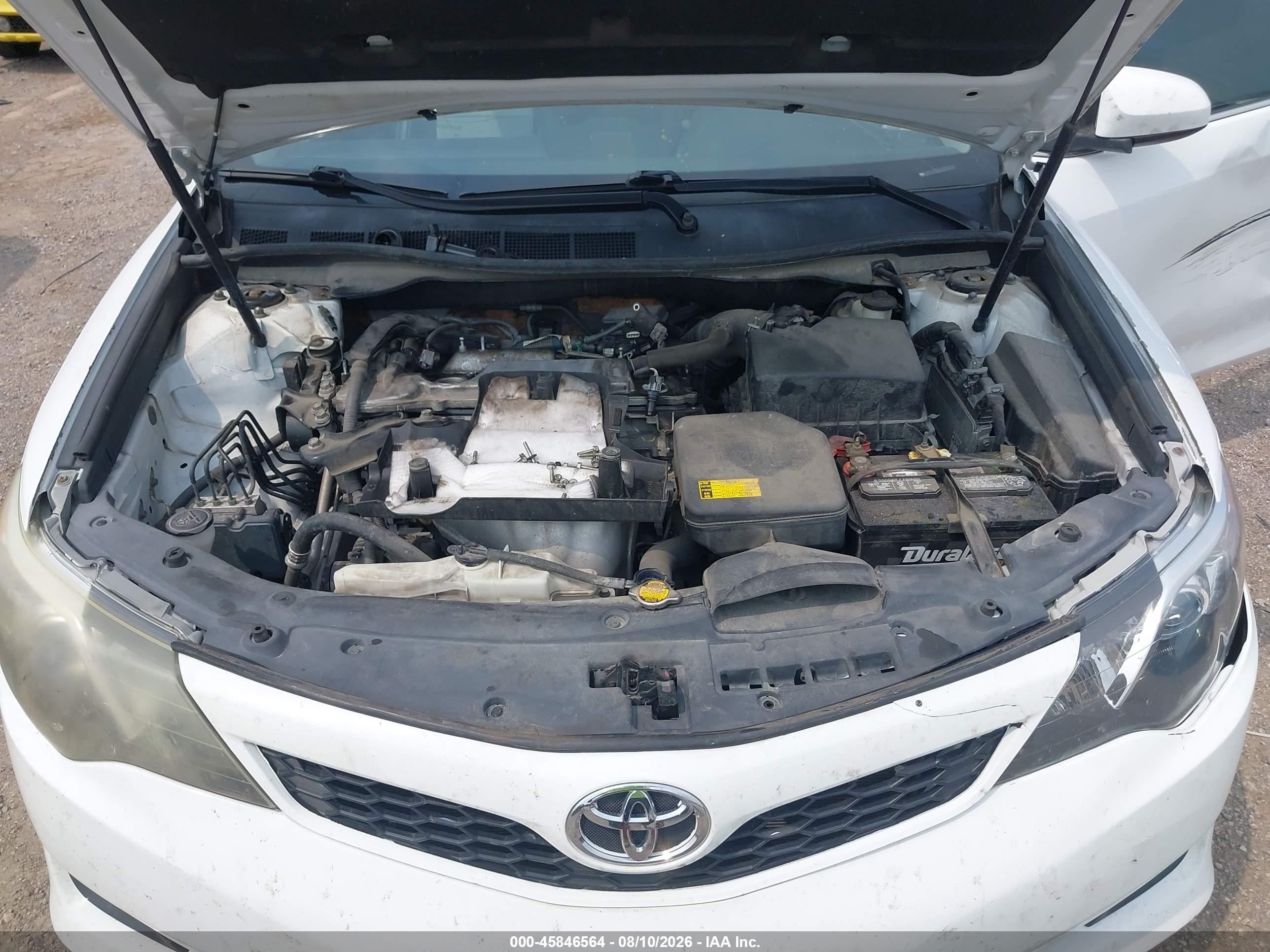 2014 Toyota Camry Se White vin: 4T1BF1FK5EU458067