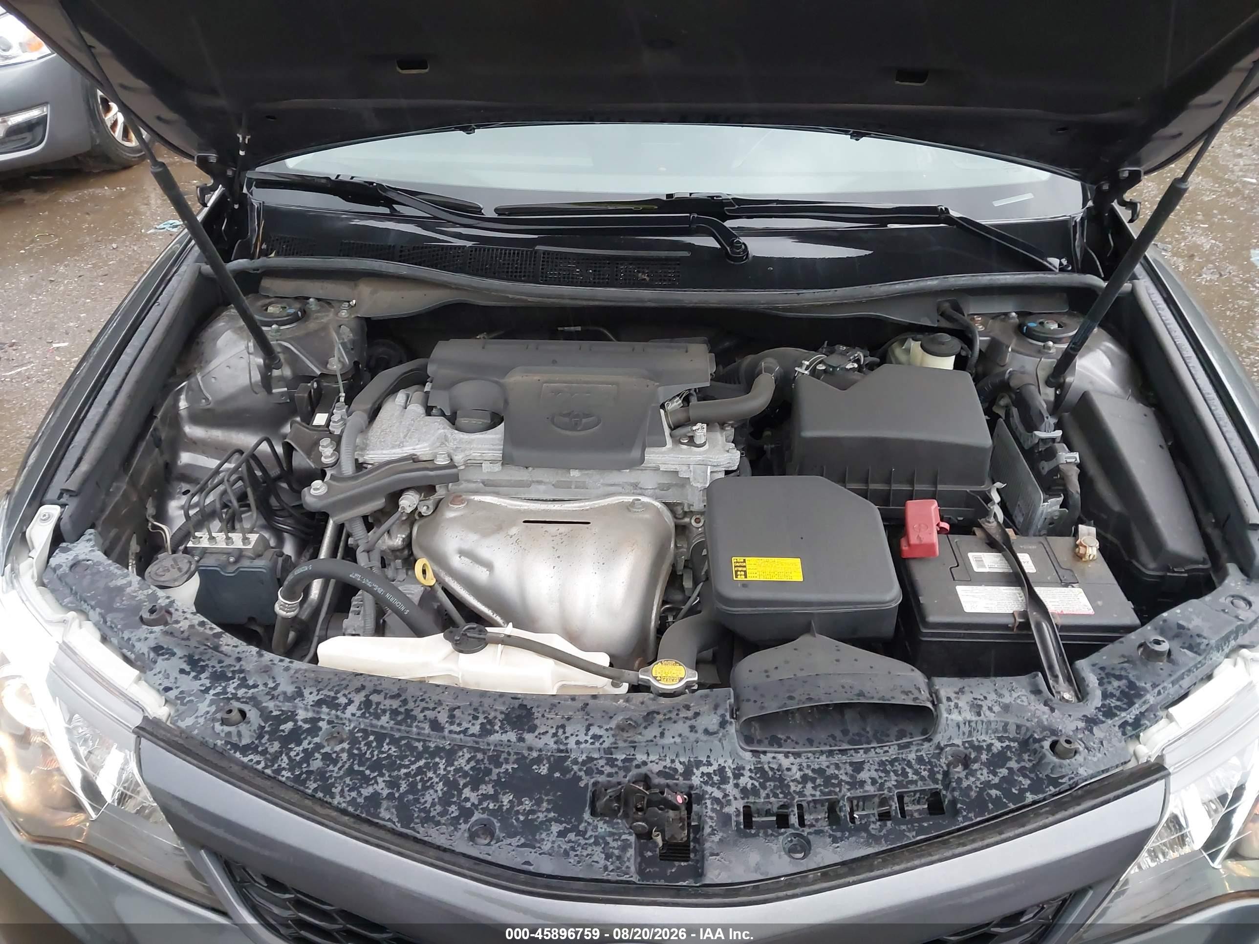 2014 Toyota Camry Se Silver vin: 4T1BF1FK5EU469621