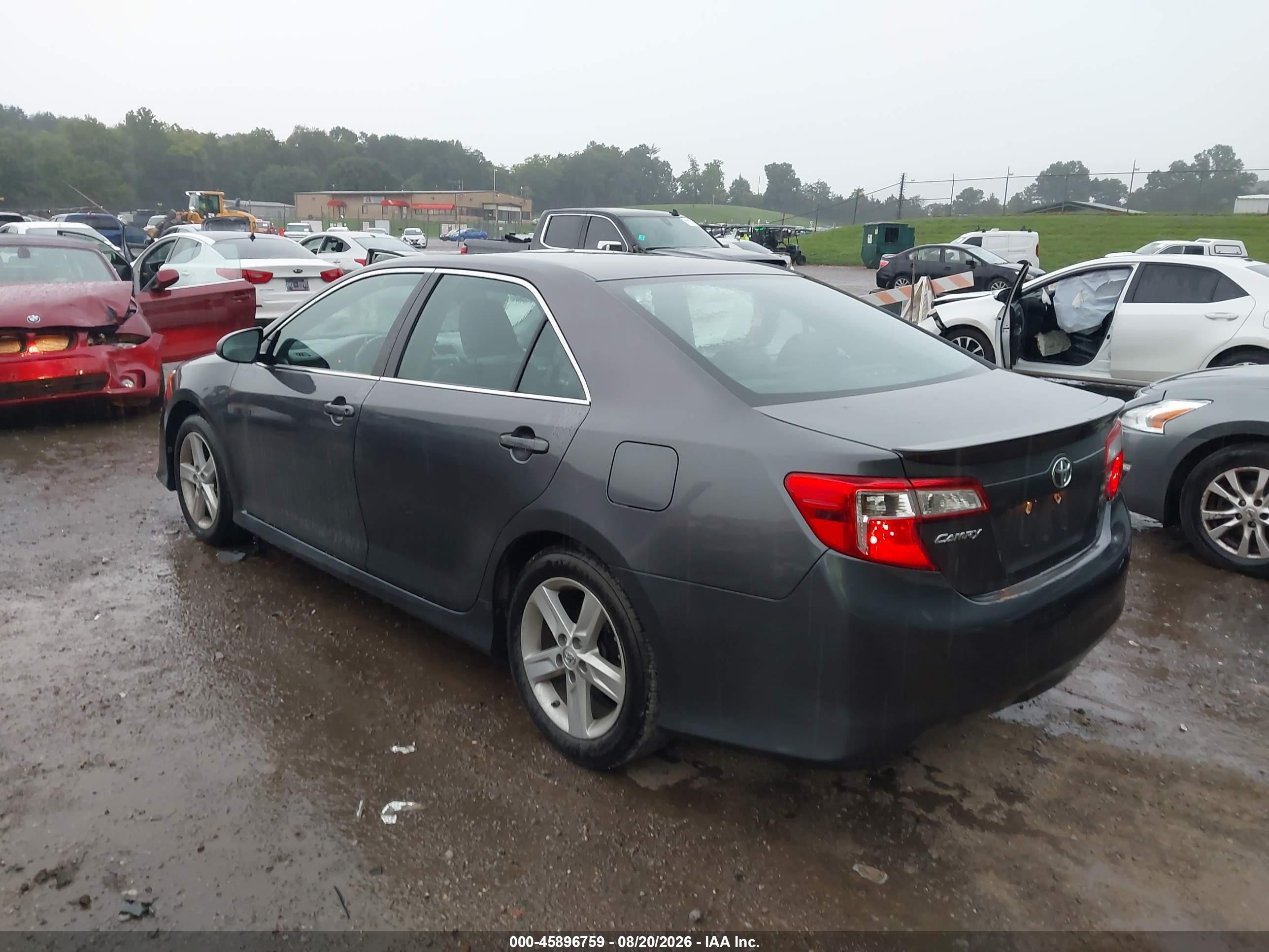 2014 Toyota Camry Se Silver vin: 4T1BF1FK5EU469621