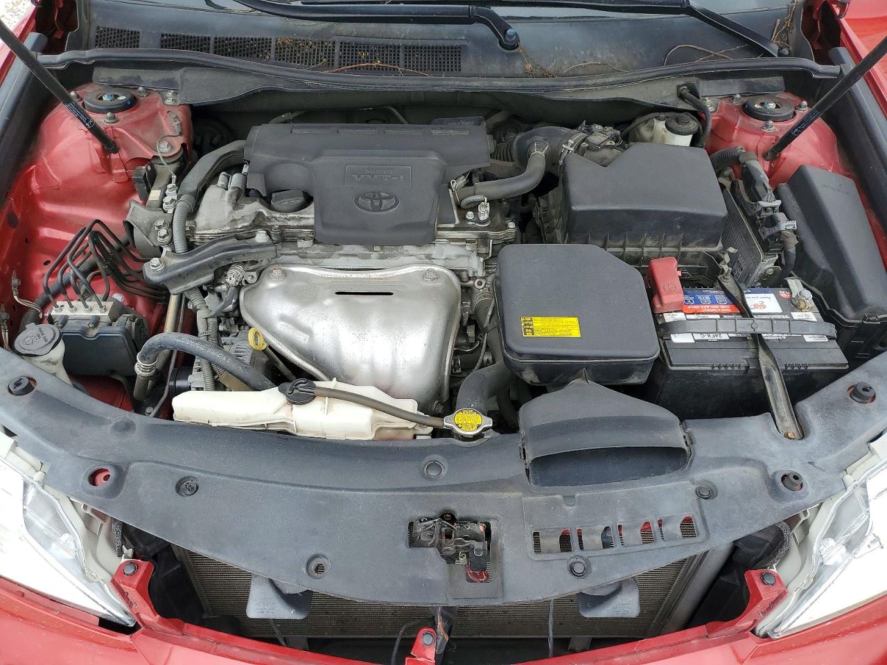 2014 Toyota Camry Le Красный vin: 4T1BF1FK5EU728446