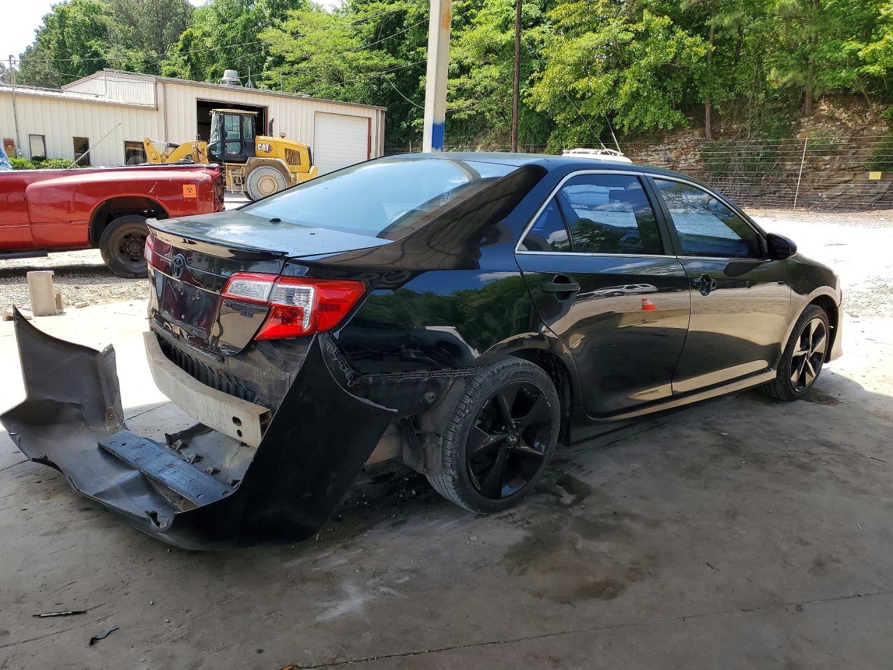 2014 Toyota Camry Se Sport Черный vin: 4T1BF1FK5EU729550