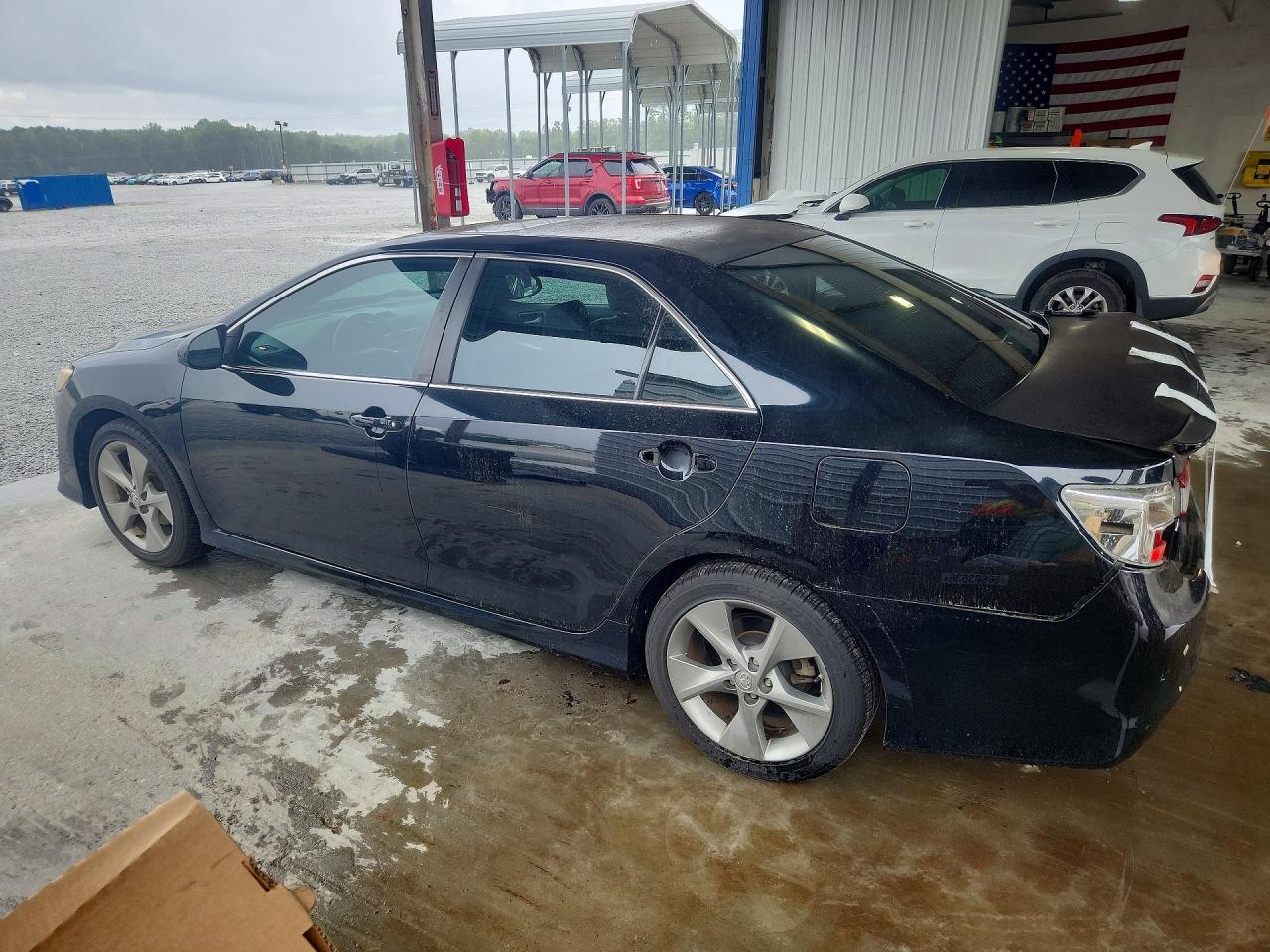 2014 Toyota Camry Se Sport Black vin: 4T1BF1FK5EU731539