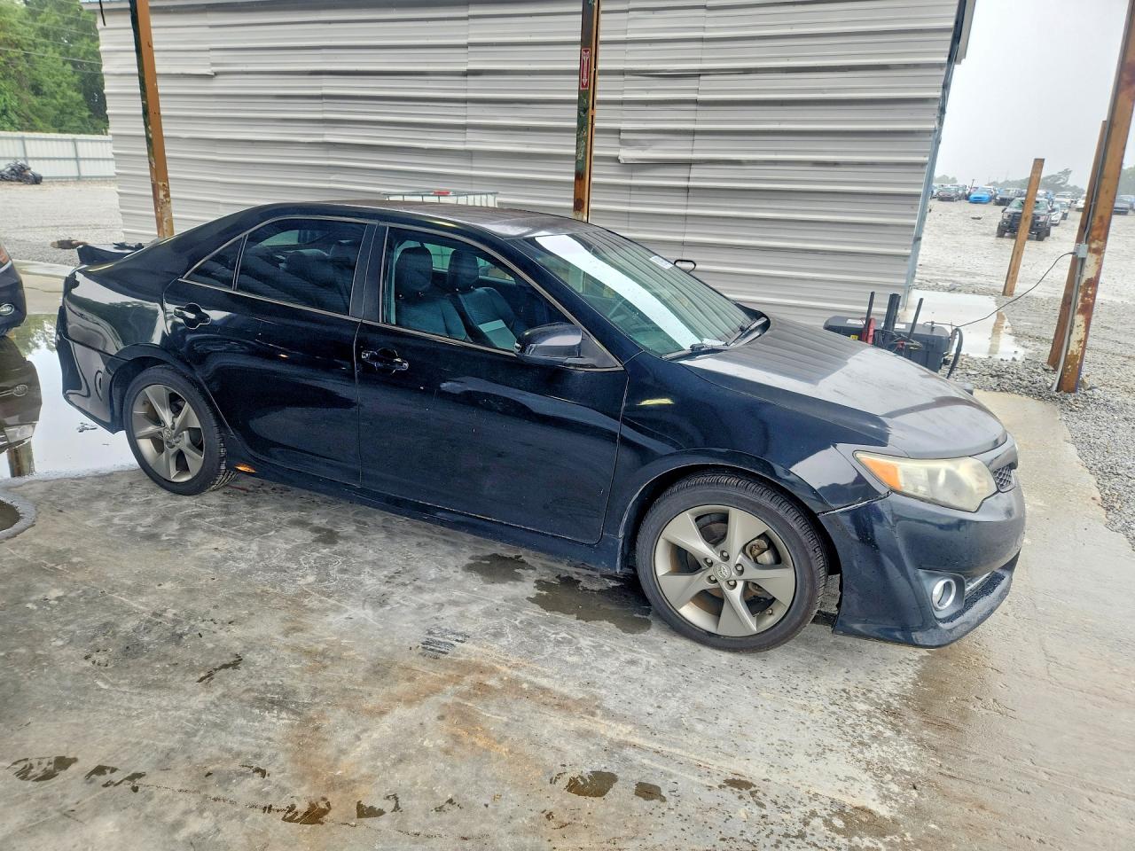 2014 Toyota Camry Se Sport Black vin: 4T1BF1FK5EU731539