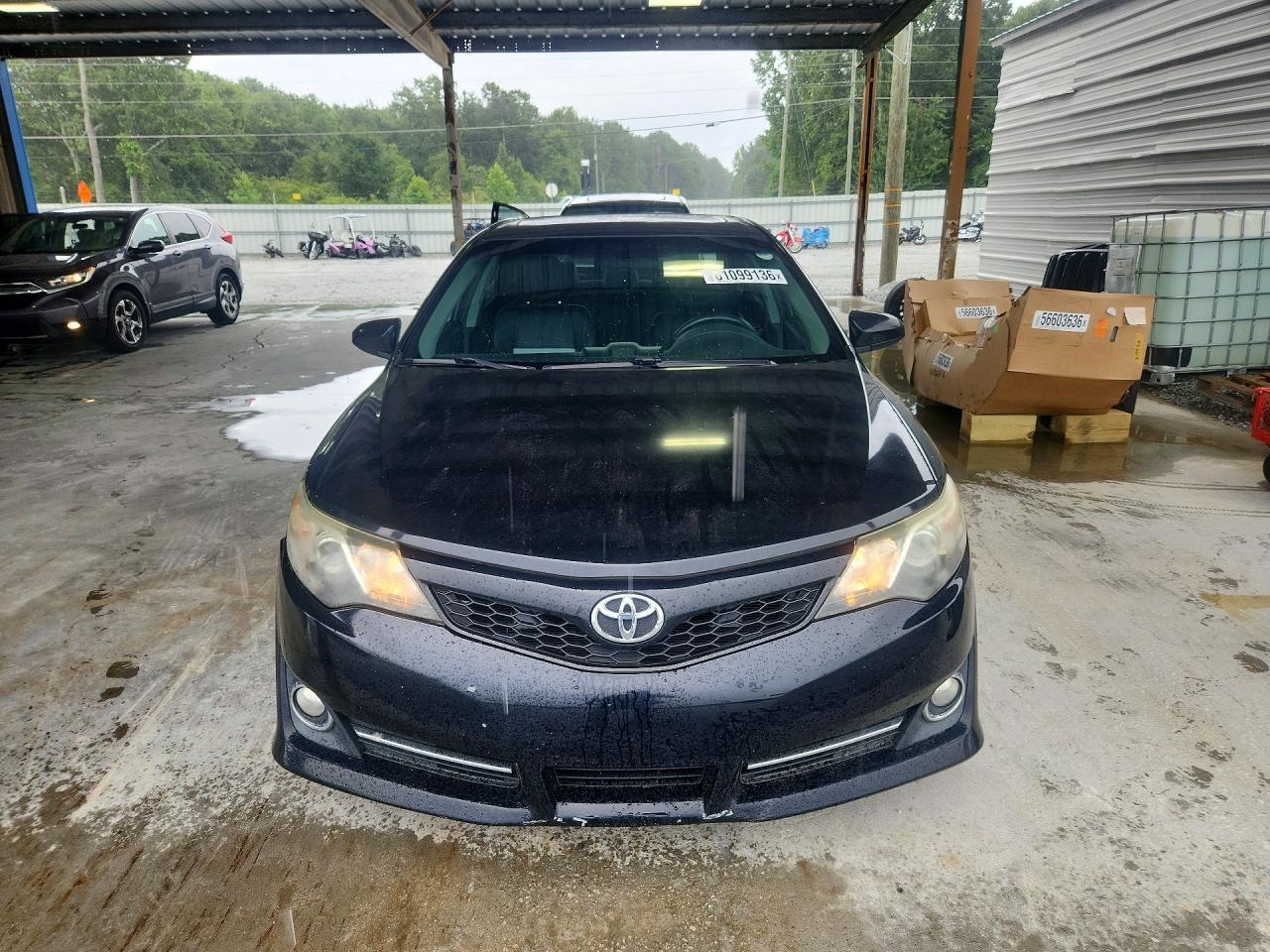 2014 Toyota Camry Se Sport Black vin: 4T1BF1FK5EU731539