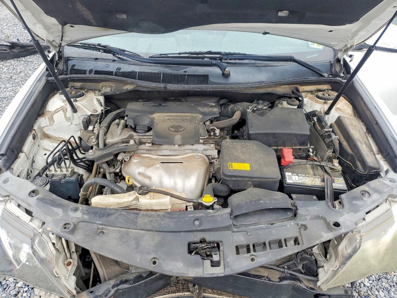 2014 Toyota Camry Se White vin: 4T1BF1FK5EU740080