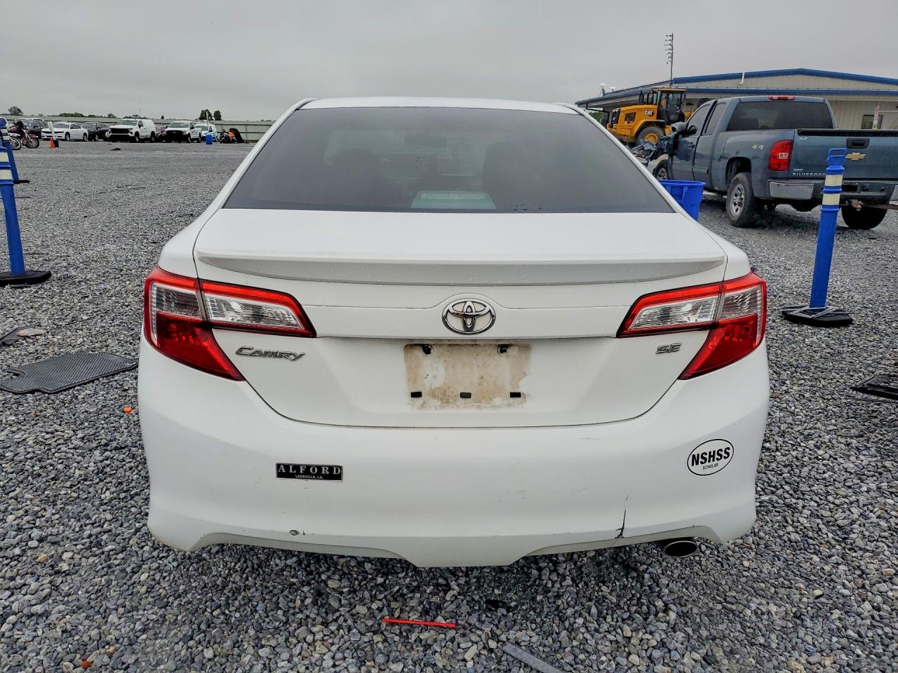 2014 Toyota Camry Se White vin: 4T1BF1FK5EU740080