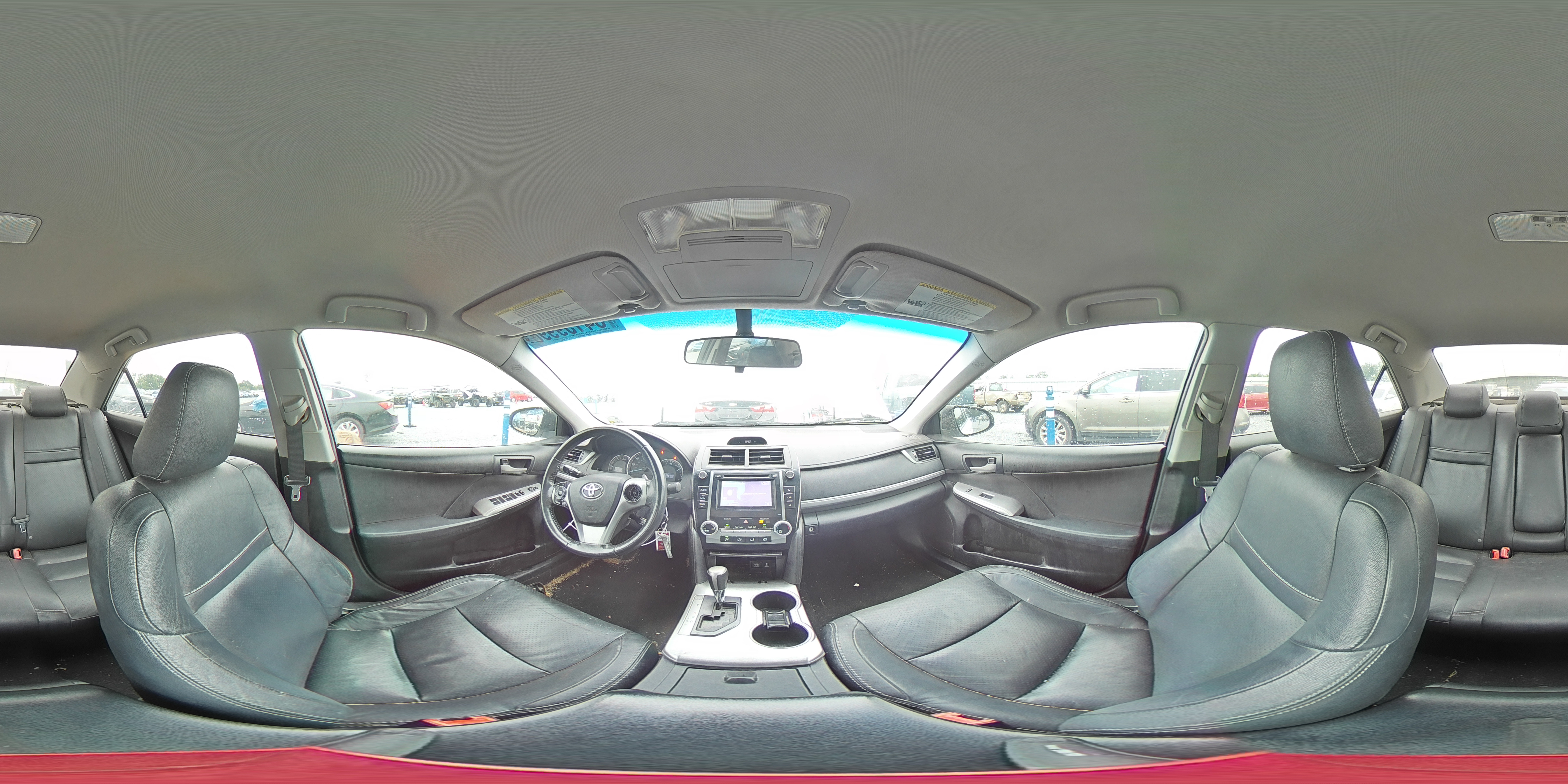 2014 Toyota Camry Se White vin: 4T1BF1FK5EU740080