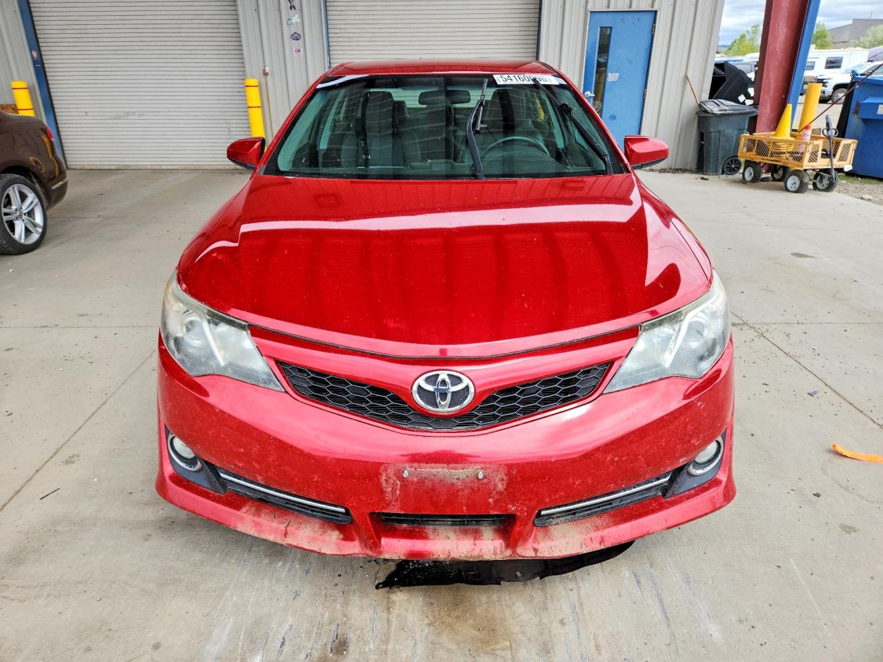 2014 Toyota Camry Se Red vin: 4T1BF1FK5EU746669