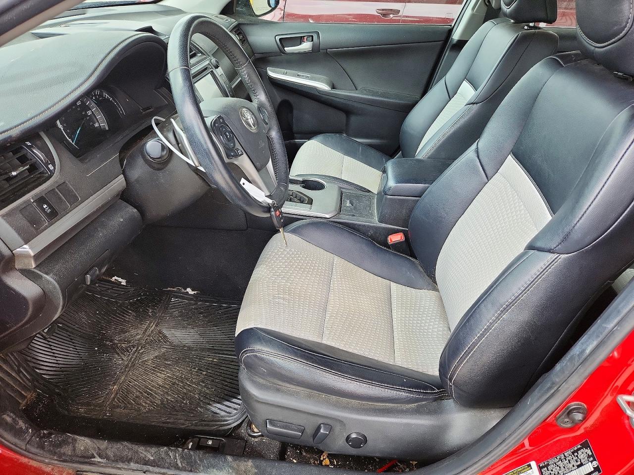 2014 Toyota Camry Se Red vin: 4T1BF1FK5EU746669