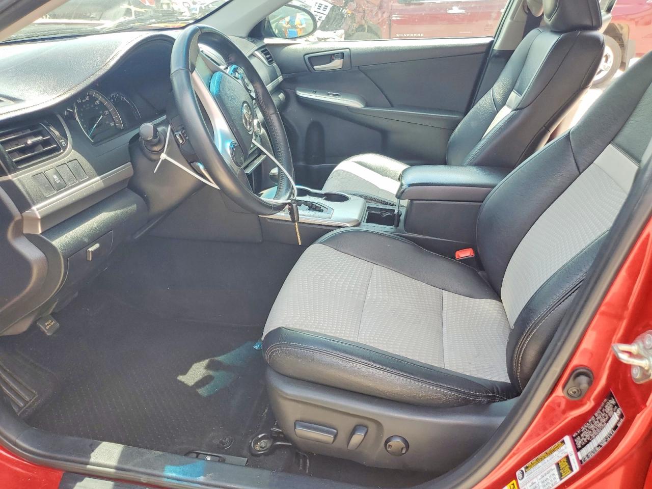 2014 Toyota Camry Se Red vin: 4T1BF1FK5EU747269